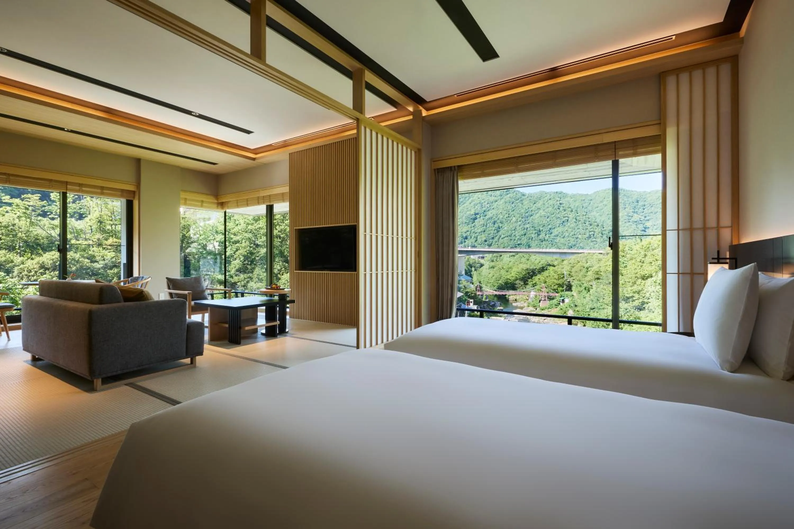 Photo of the whole room, Bed in Chalet Ivy Jozankei