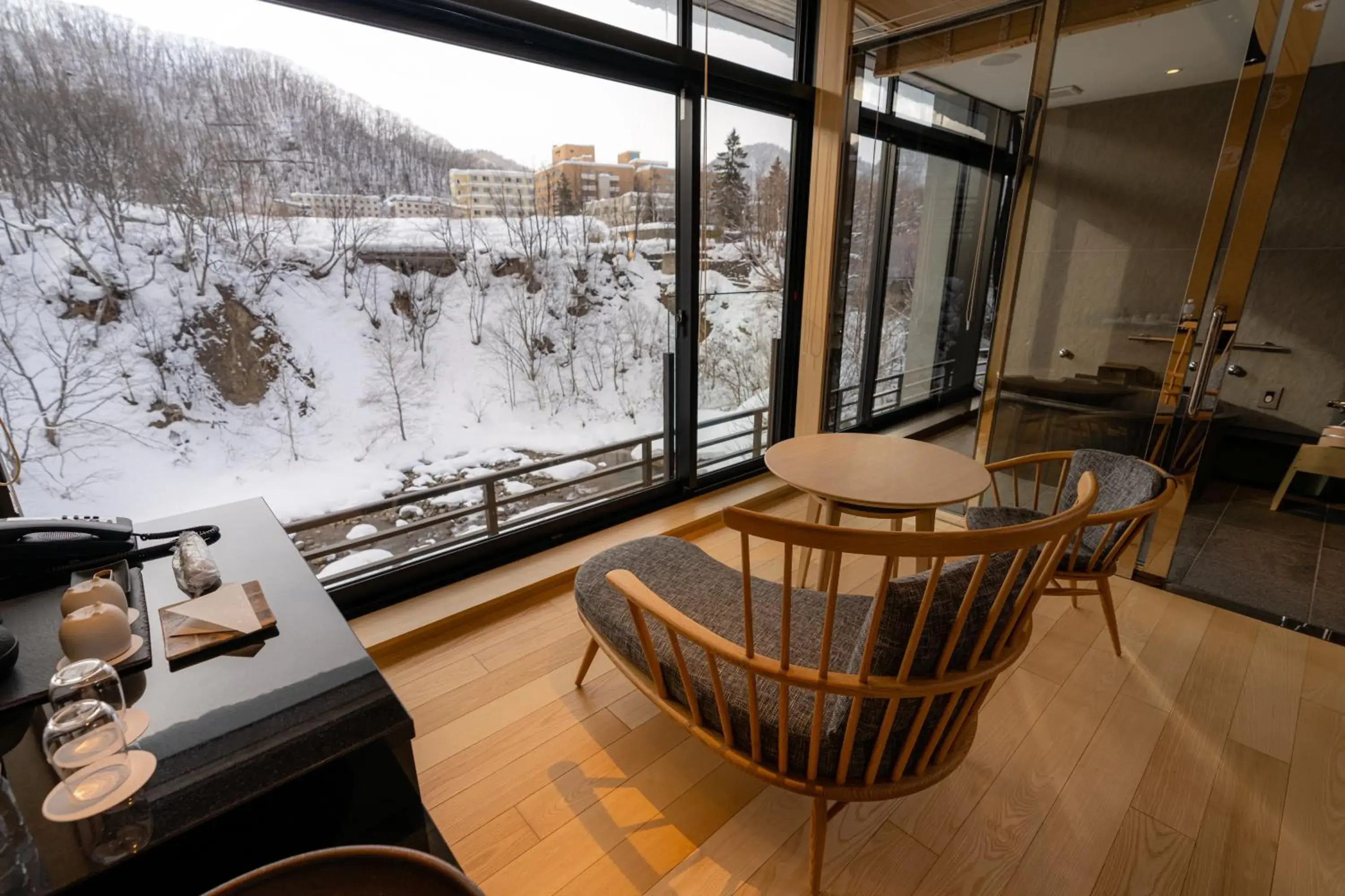 Deluxe Suite in Chalet Ivy Jozankei Deluxe Suite in Chalet Ivy Jozankei