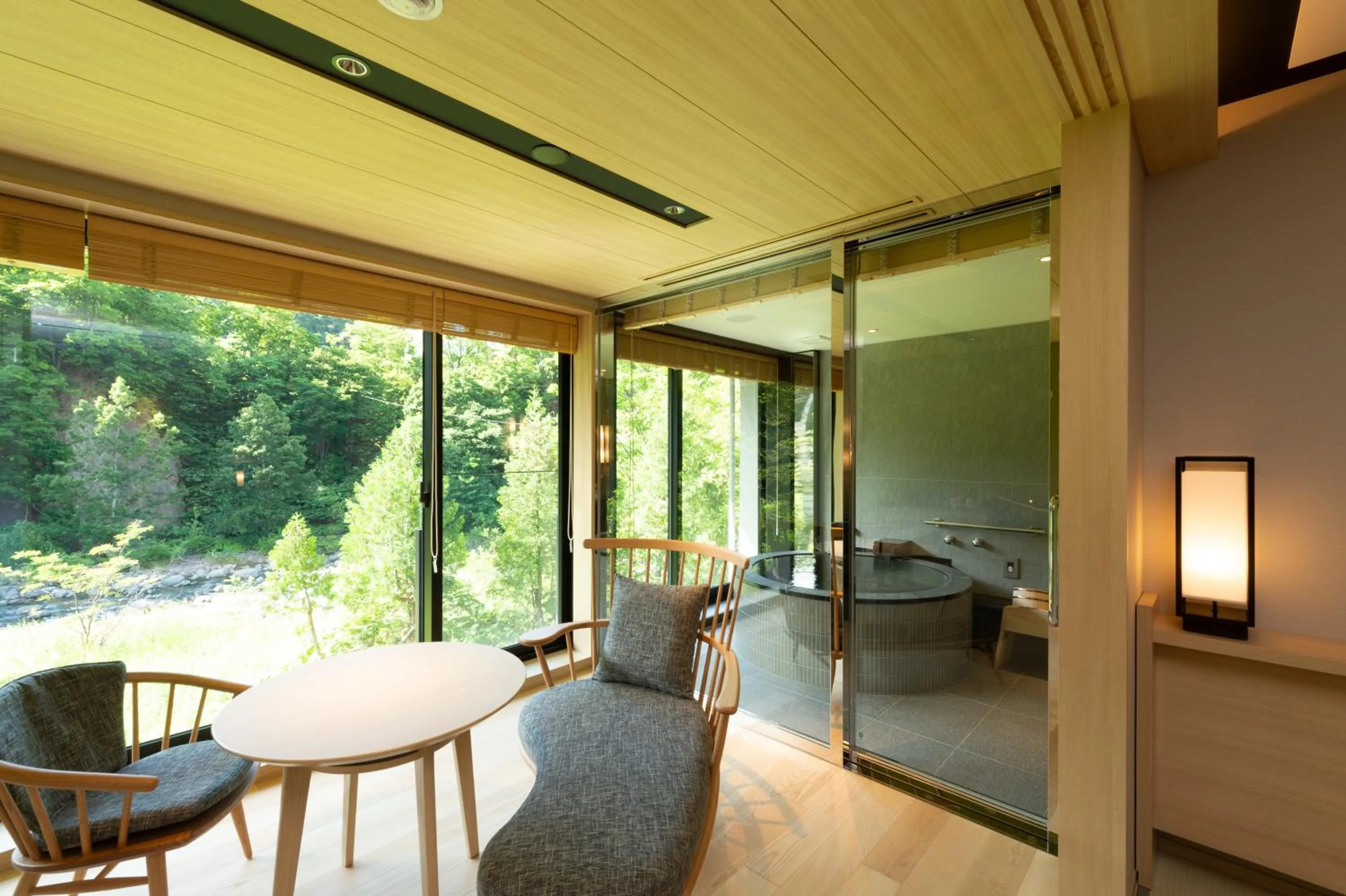 Living room in Chalet Ivy Jozankei