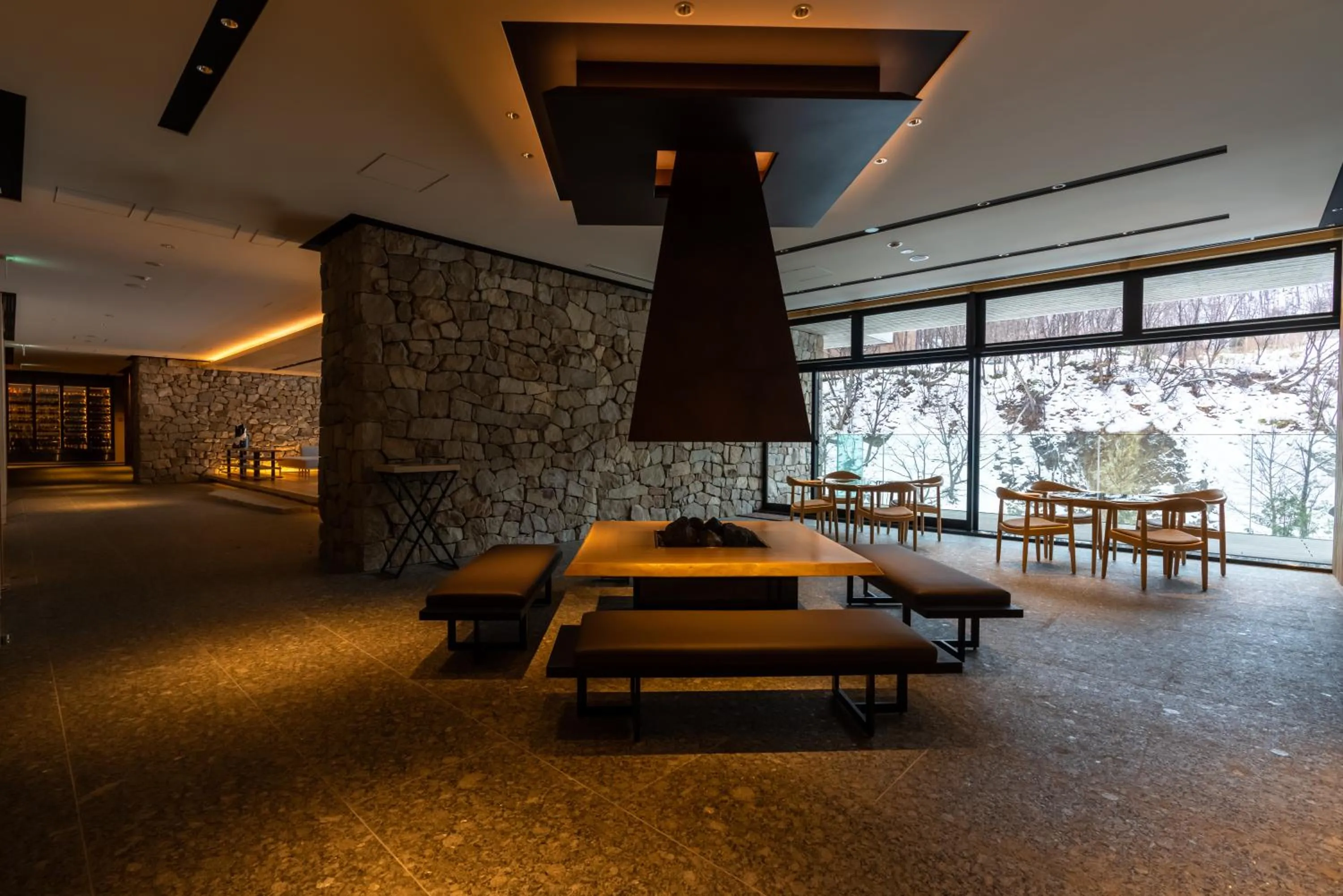 Lobby or reception in Chalet Ivy Jozankei