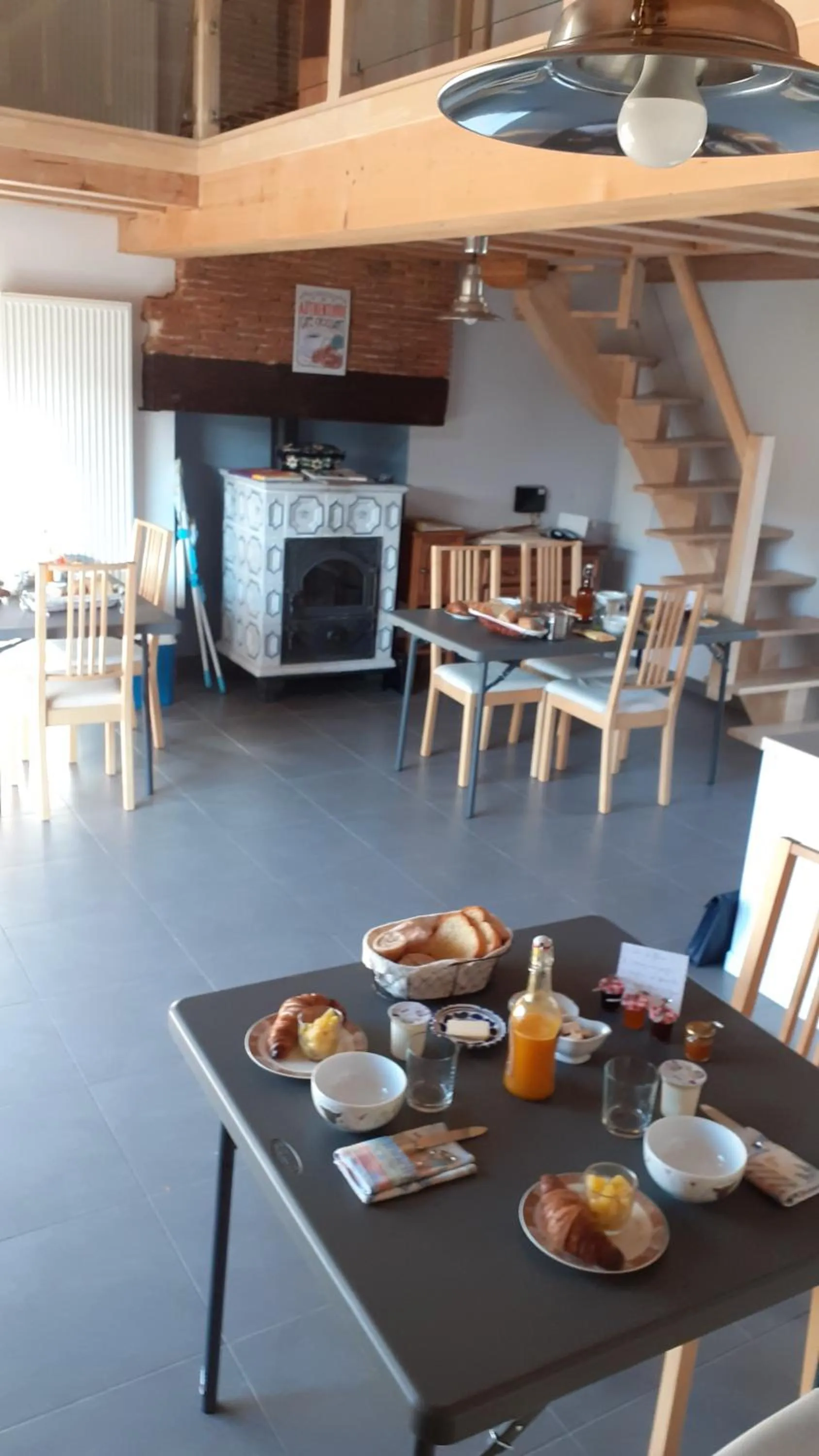 Breakfast in LES GALAINES