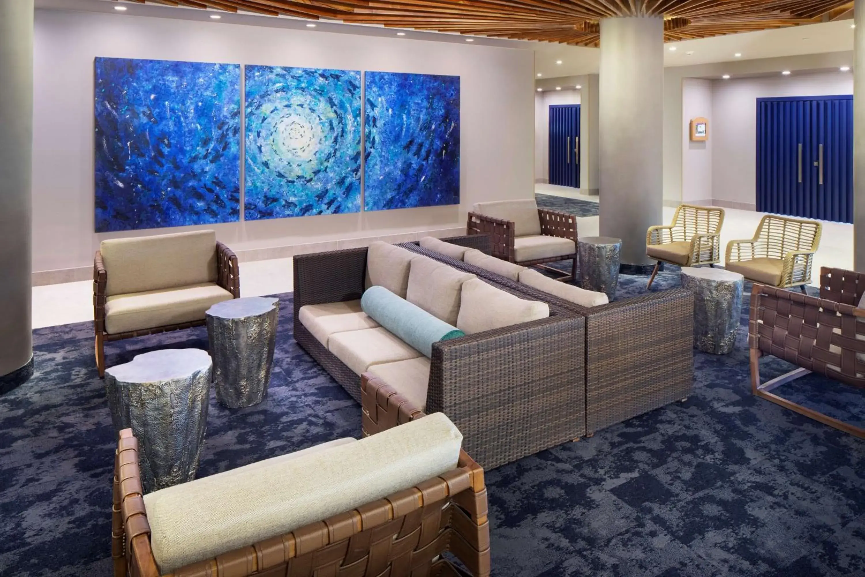 Lobby or reception in Hyatt Place Aruba Airport Lobby or reception in Hyatt Place Aruba Airport