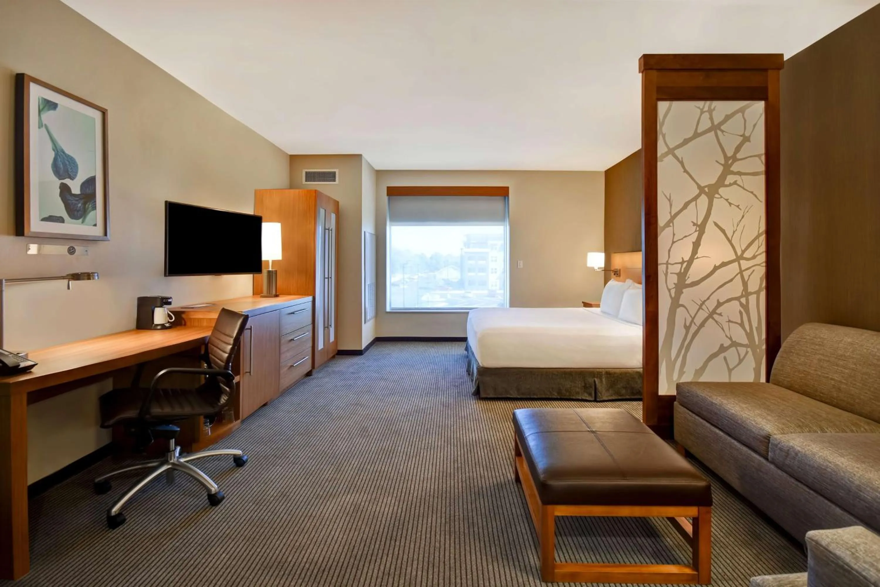 Photo of the whole room, Bed in Hyatt Place Huntsville - Research Park - Redstone
