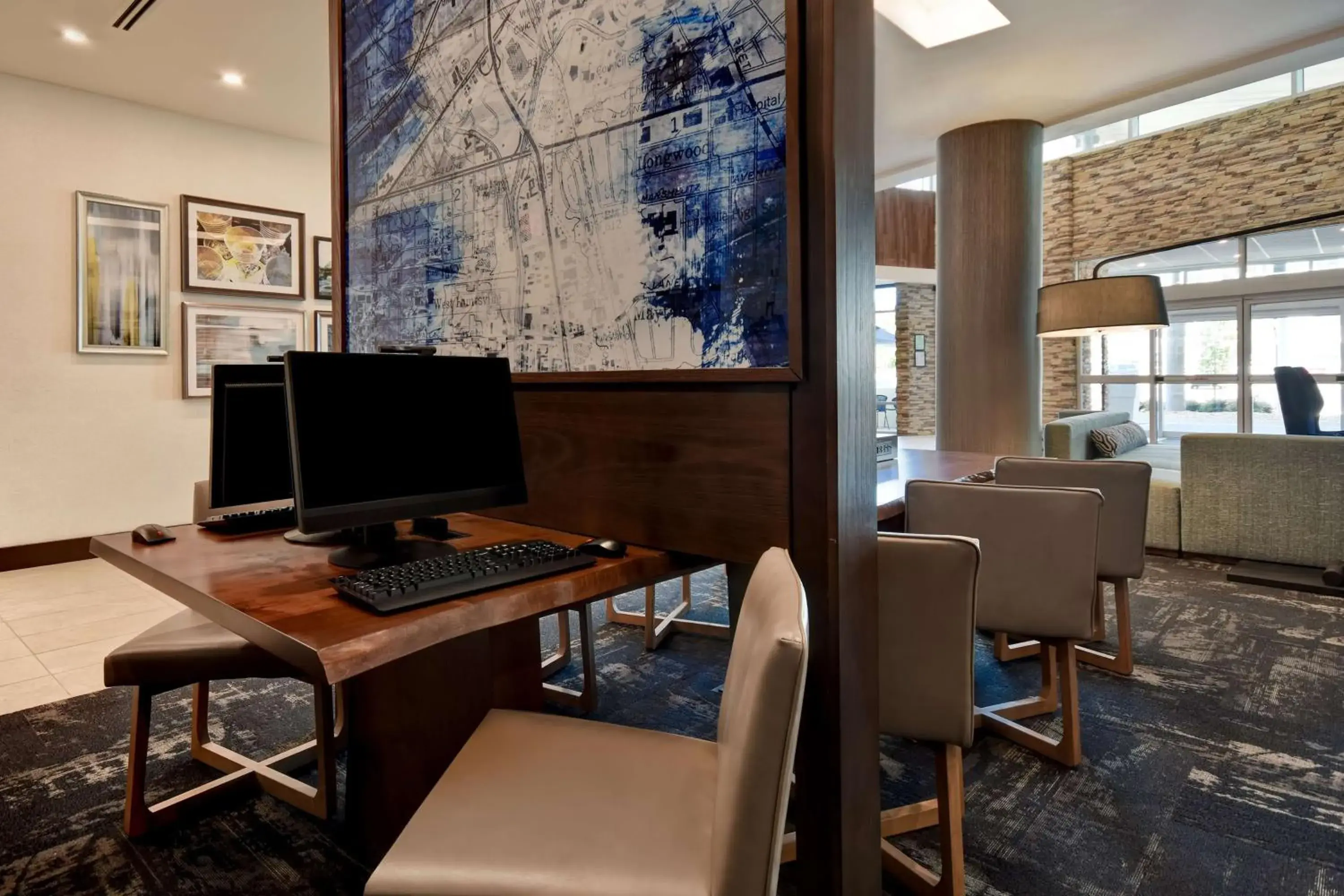 Lobby or reception in Hyatt Place Huntsville - Research Park - Redstone Lobby or reception in Hyatt Place Huntsville - Research Park - Redstone