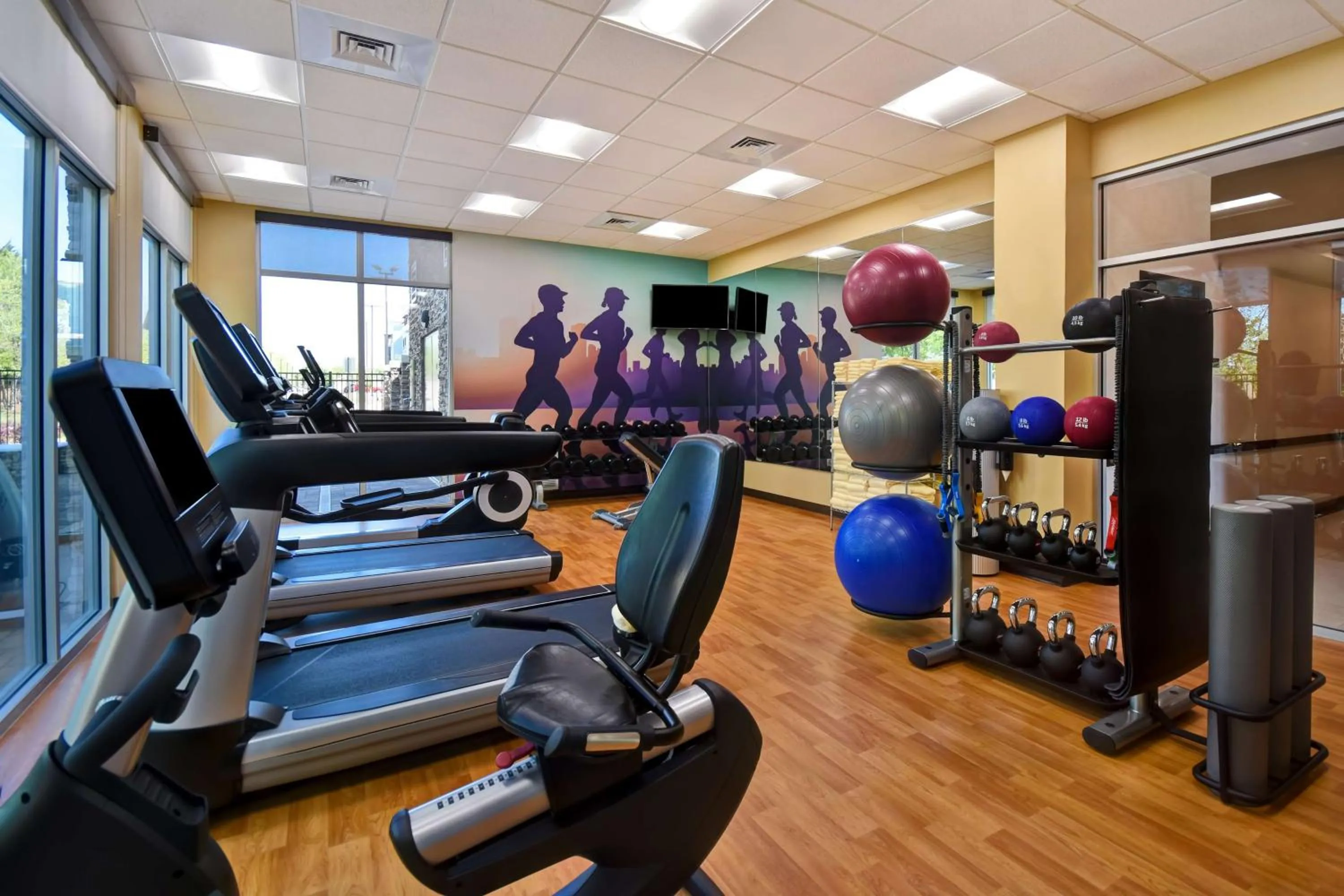 Fitness centre/facilities in Hyatt Place Huntsville - Research Park - Redstone