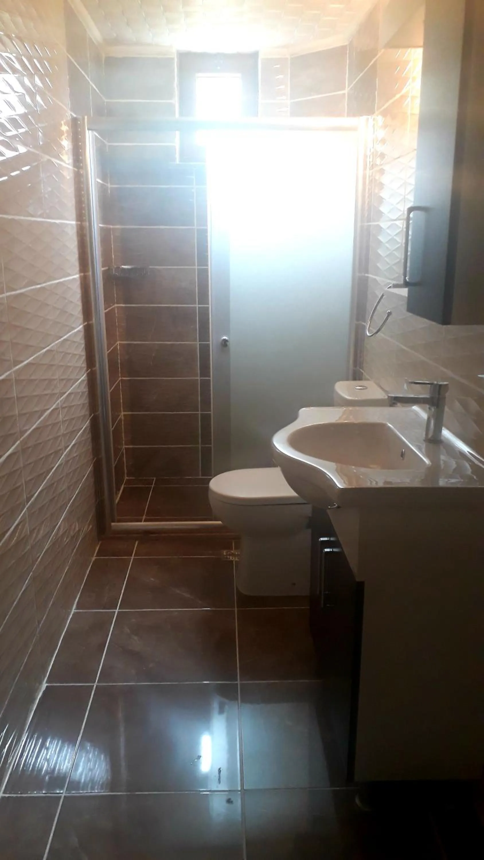 Shower in Erdem Apart Otel
