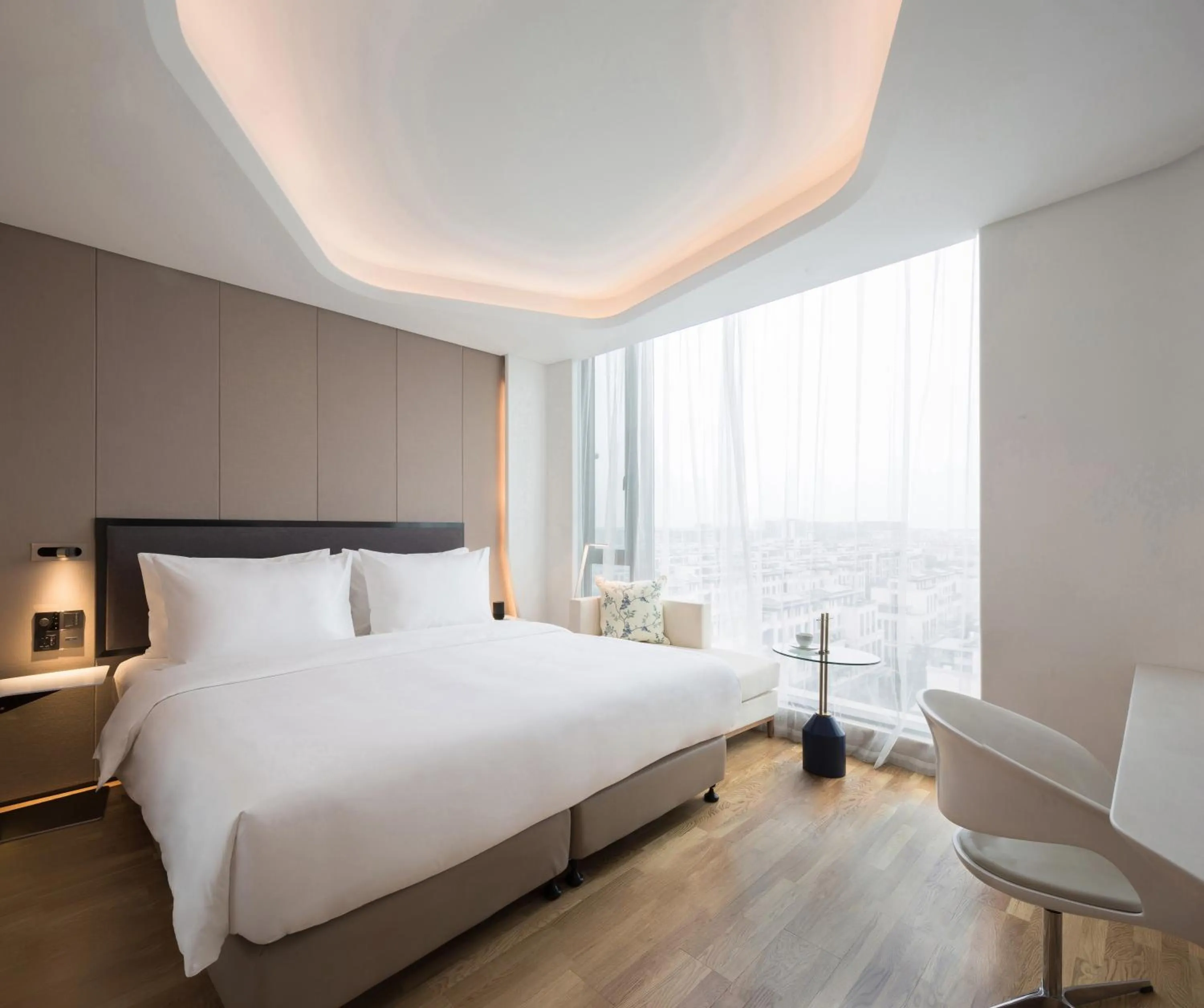 Bed in FlyZoo Hotel - Alibaba Future Hotel