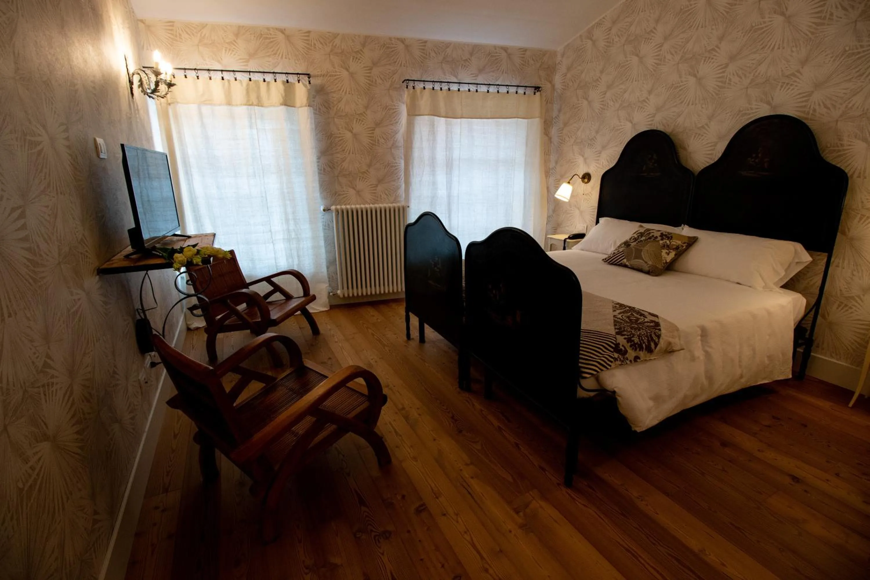 Bed in Locanda Capolago
