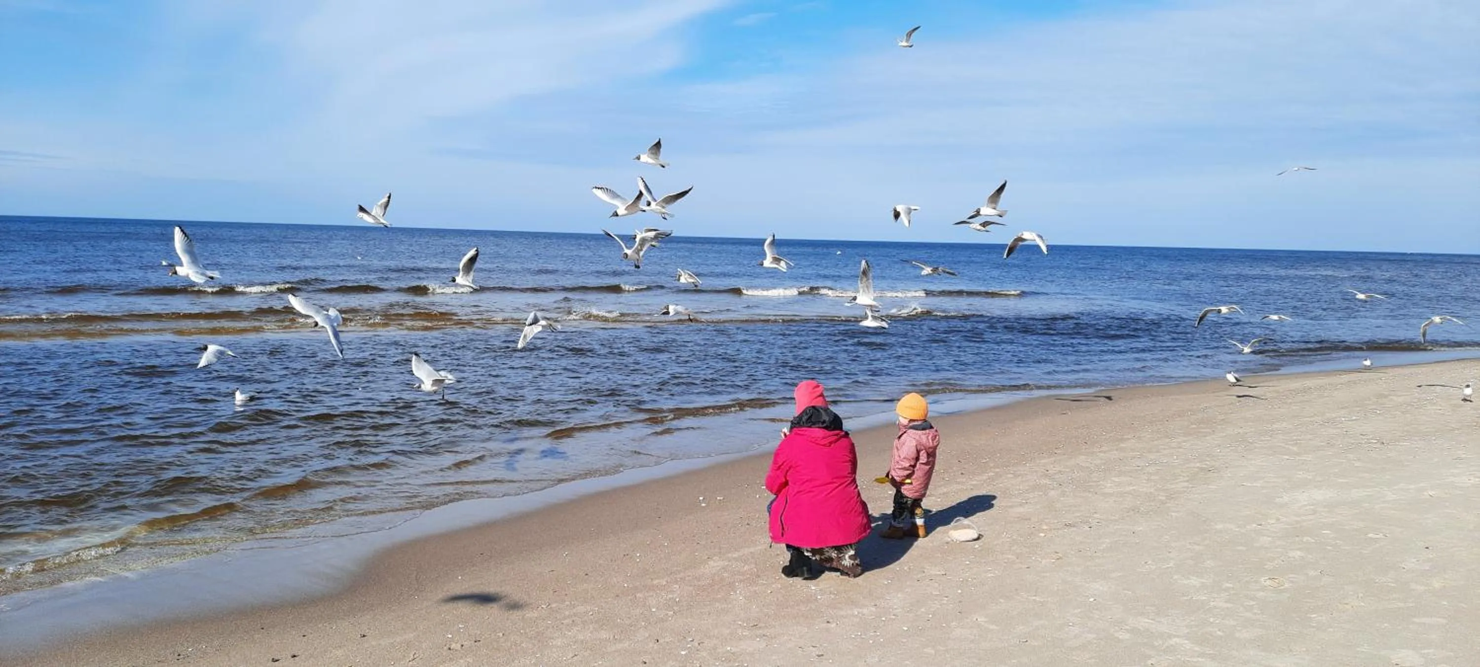 Szary domek nad jeziorem