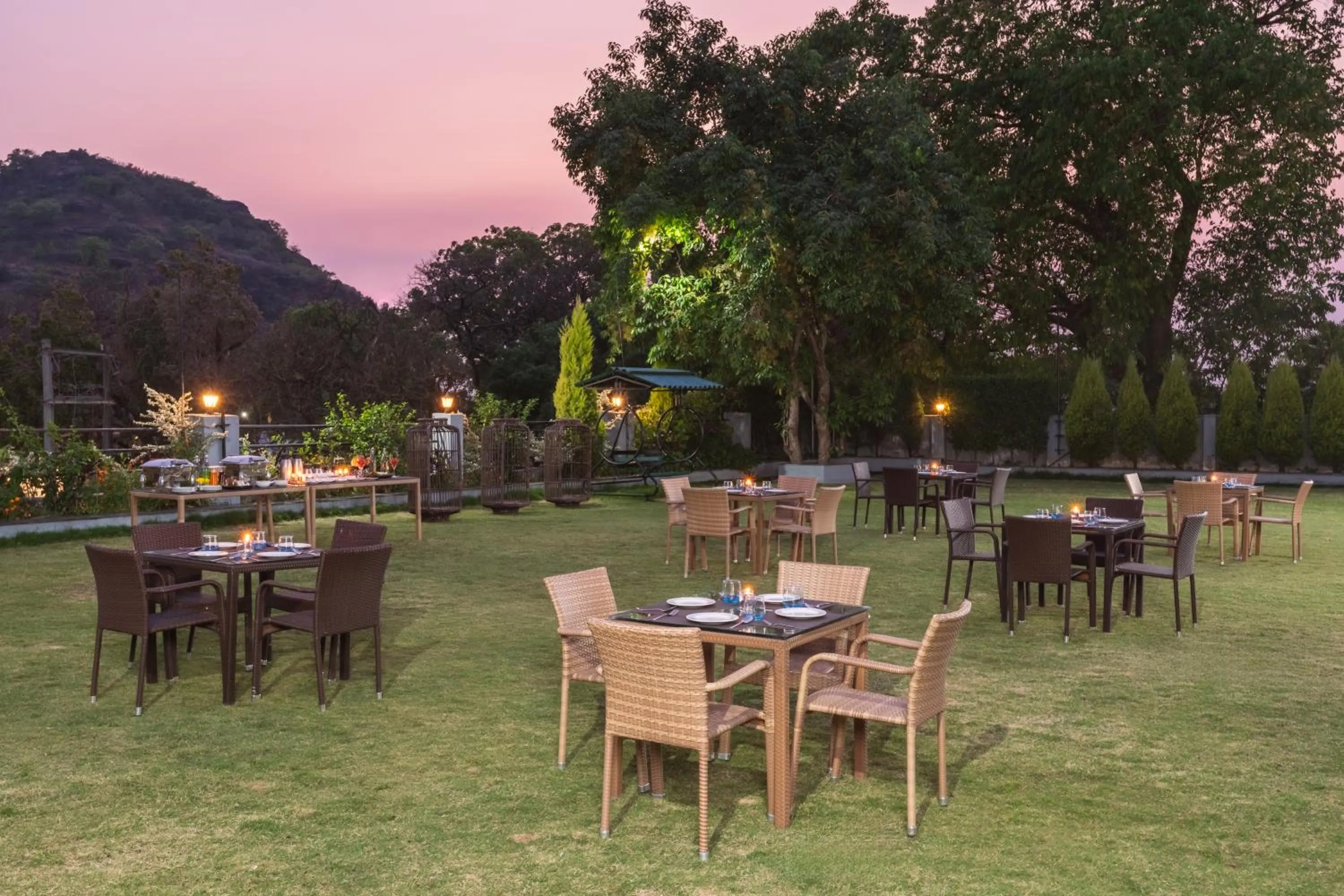 Garden view in The Summer House, Pachmarhi - AM Hotel Kollection