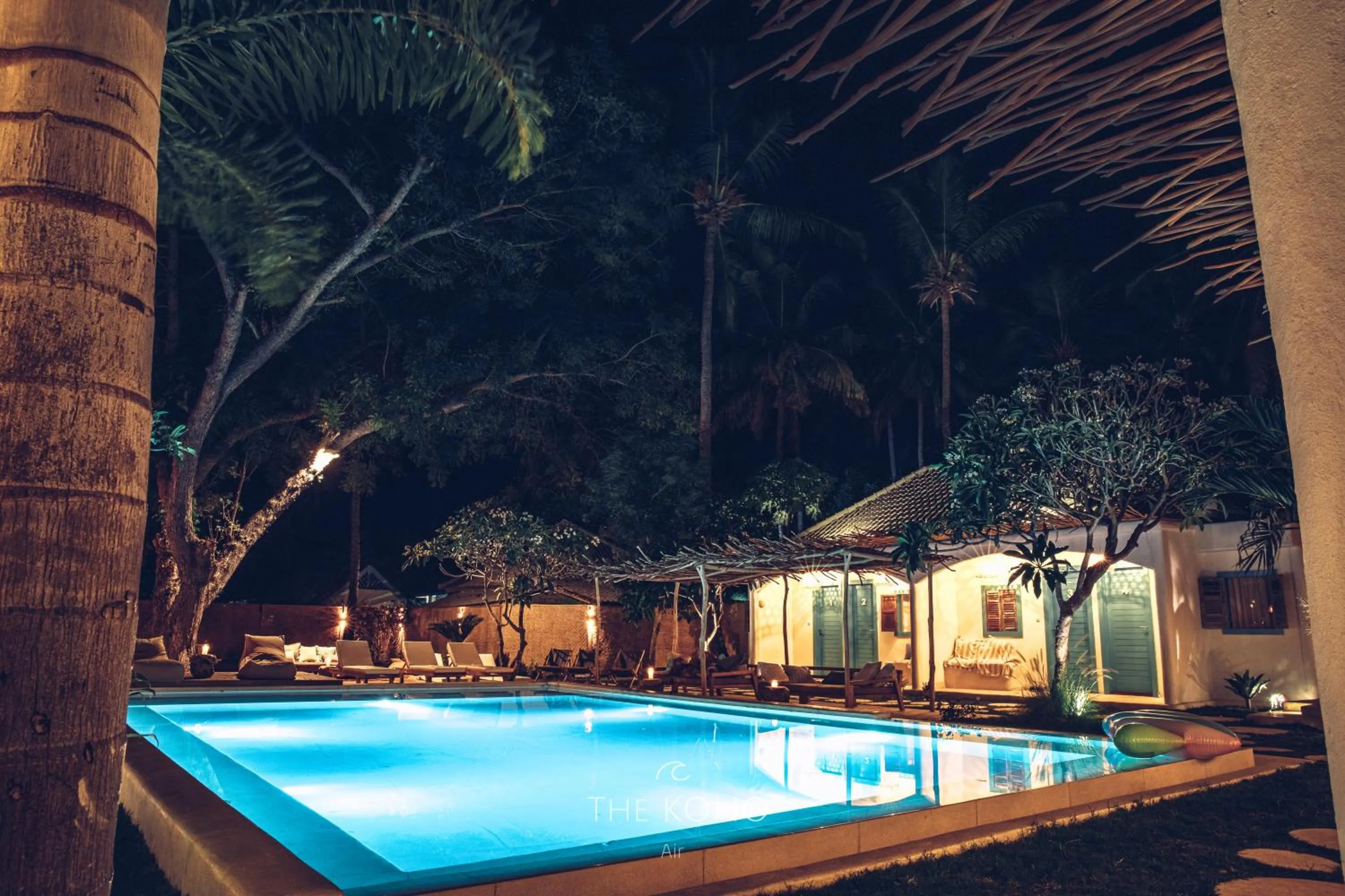 Pool view in The Koho Air Hotel