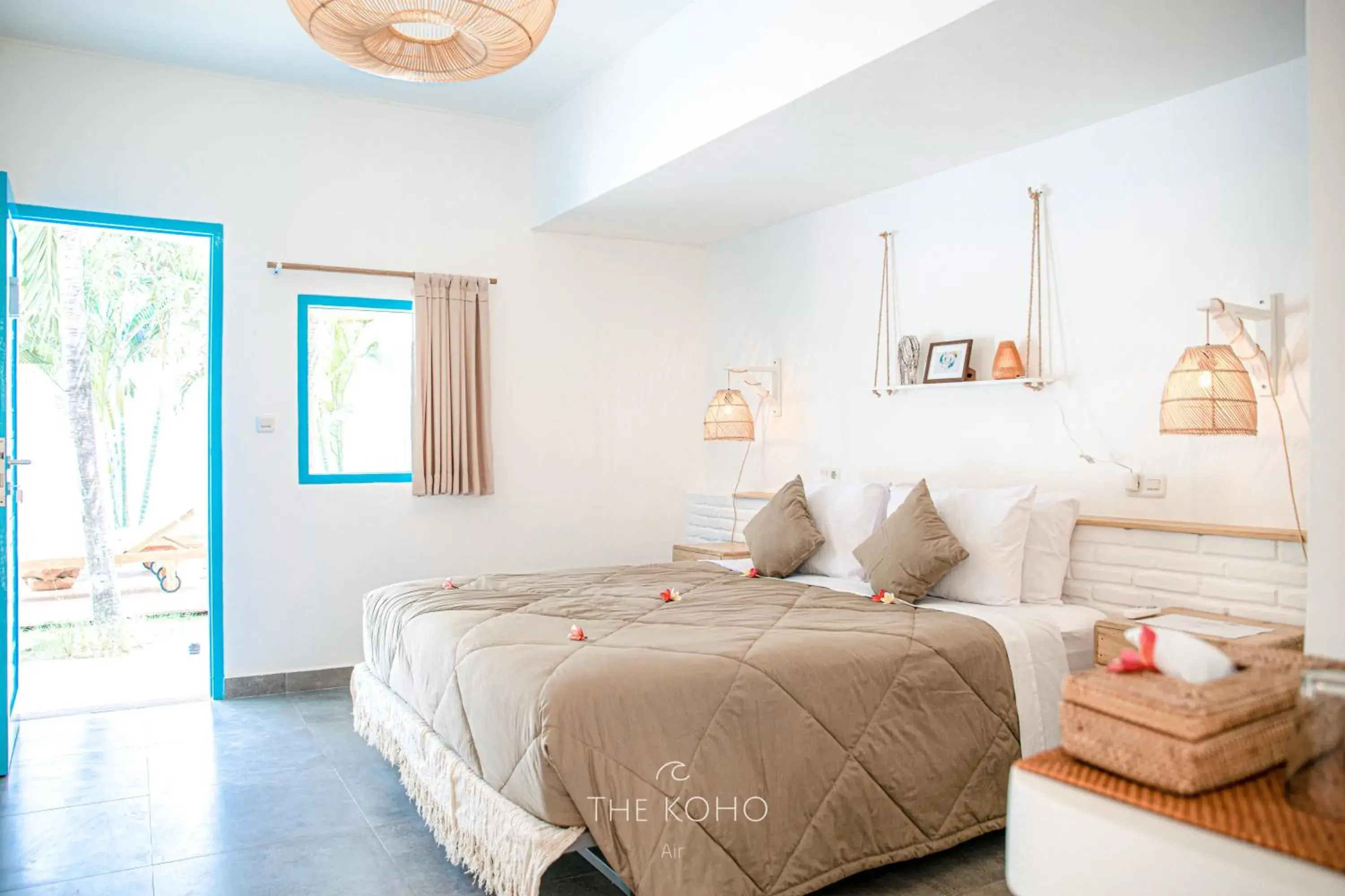 Bed in The Koho Air Hotel Bed in The Koho Air Hotel