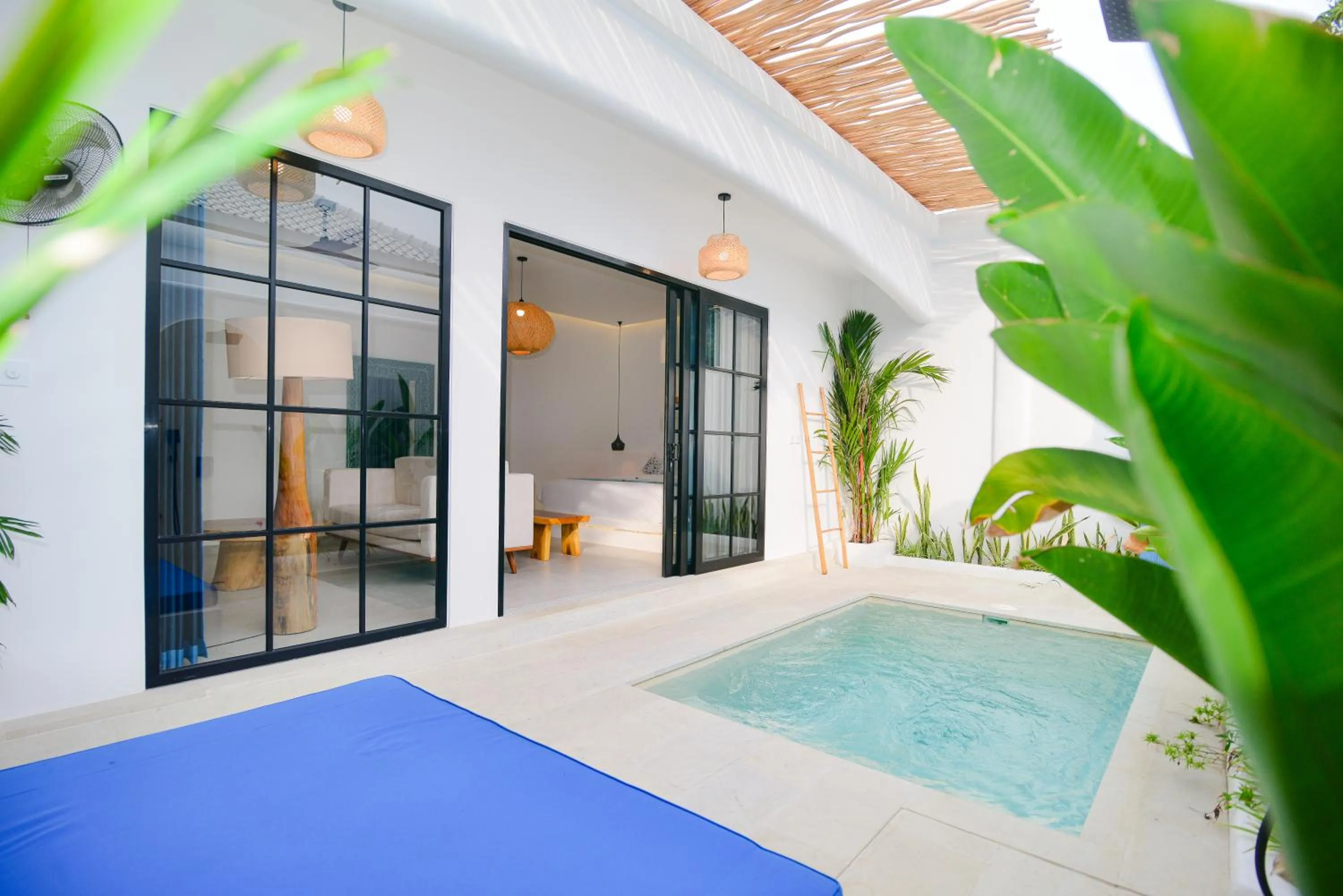 Pool view in The Koho Air Hotel