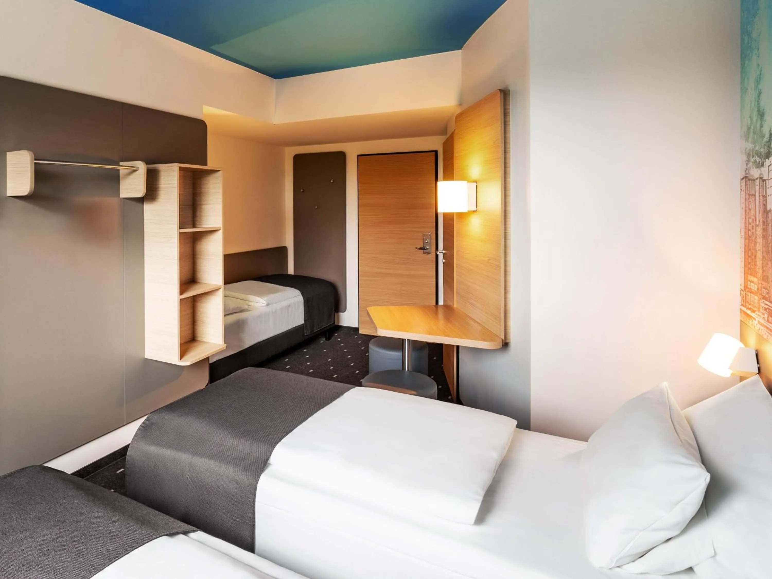 Photo of the whole room, Bed in B&B Hotel Wolfsburg-Weyhausen