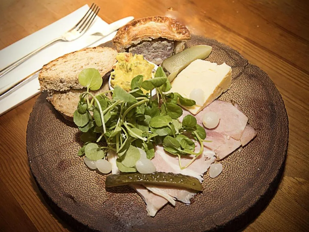 Dining area in The White Bear