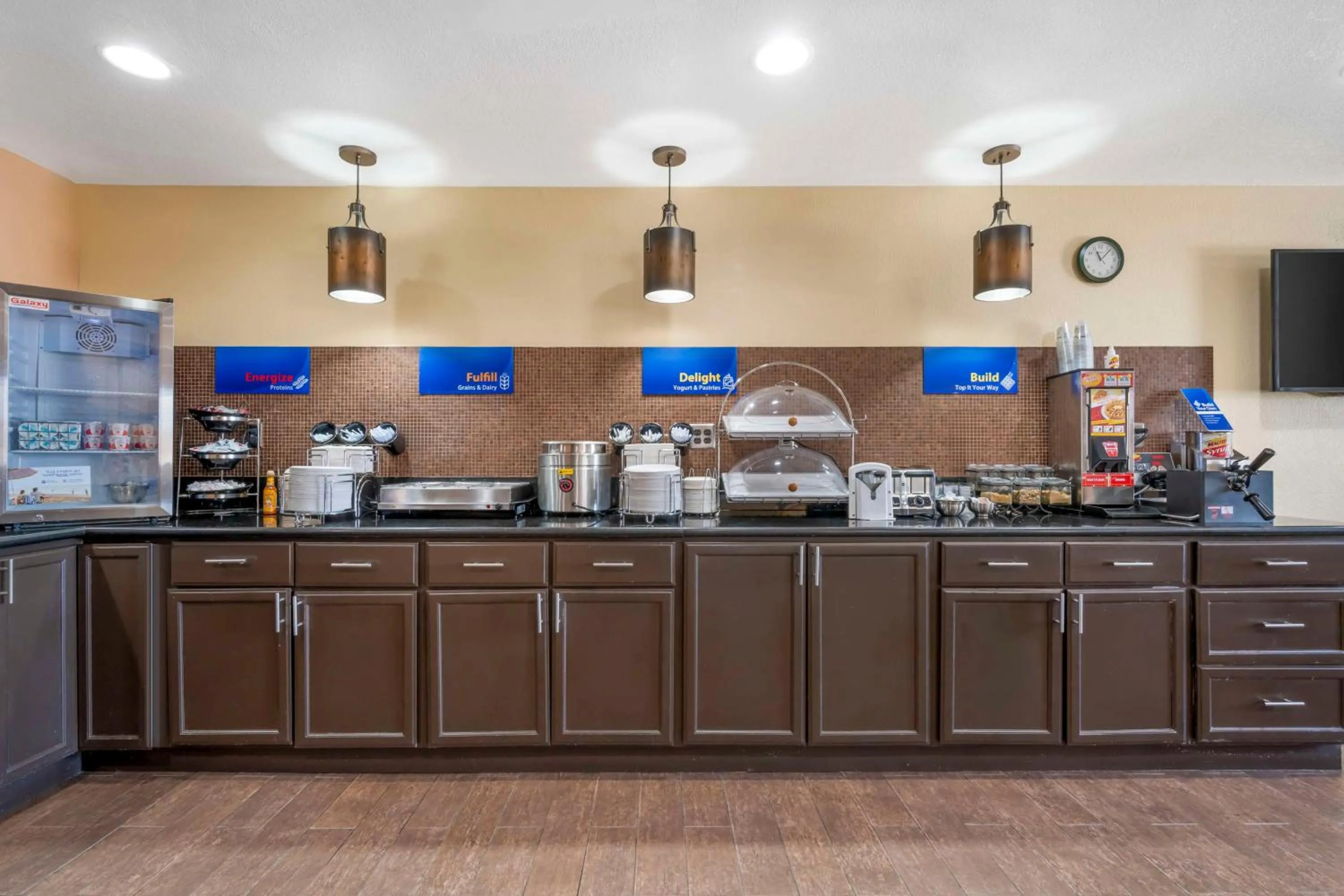 Breakfast in Best Western Parker Inn