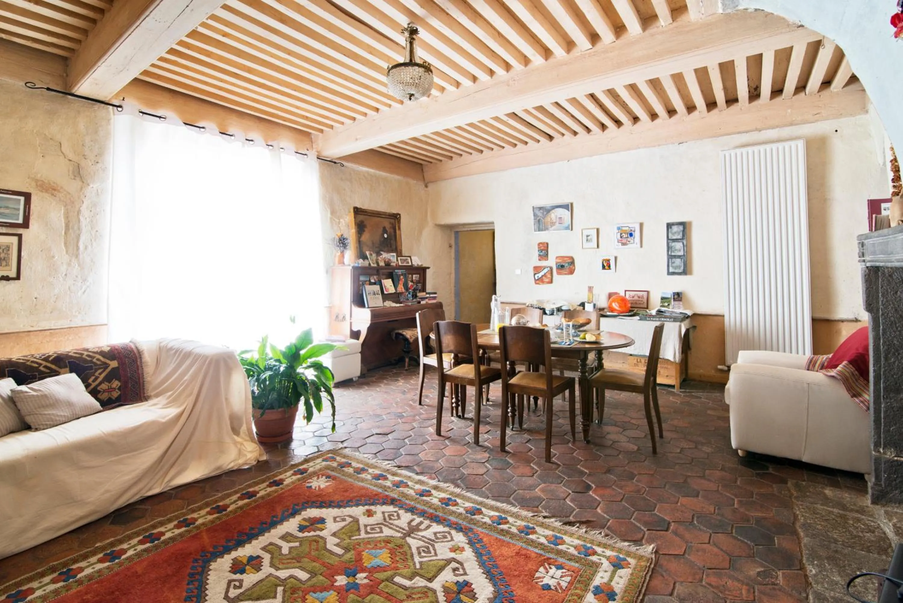 Living room in La maison des archers