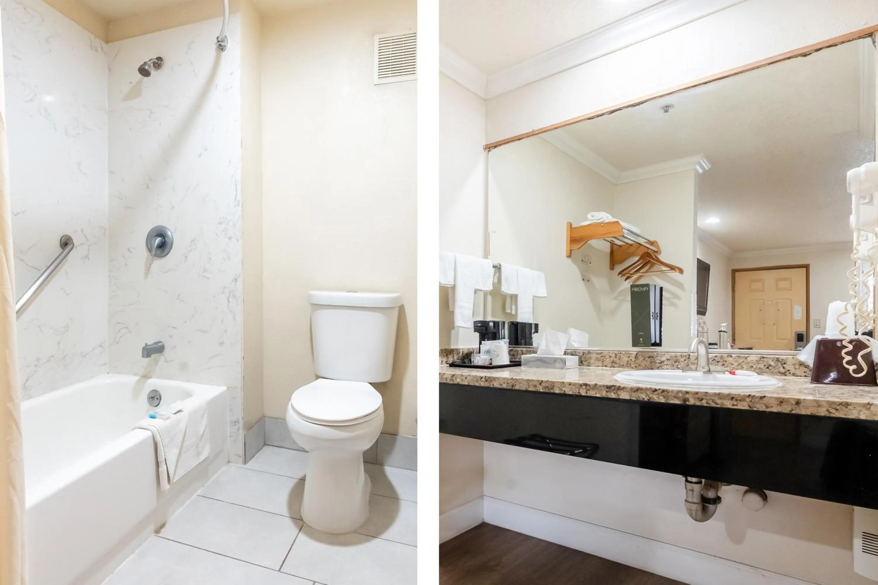 Bathroom in Budget Inn Corcoran Near Tulare CA 43