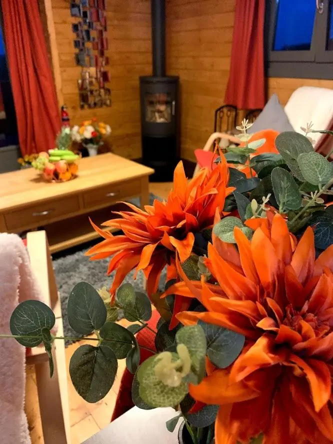 Living room in Long Wood Lodges
