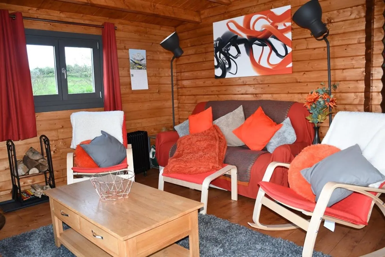 Living room in Long Wood Lodges