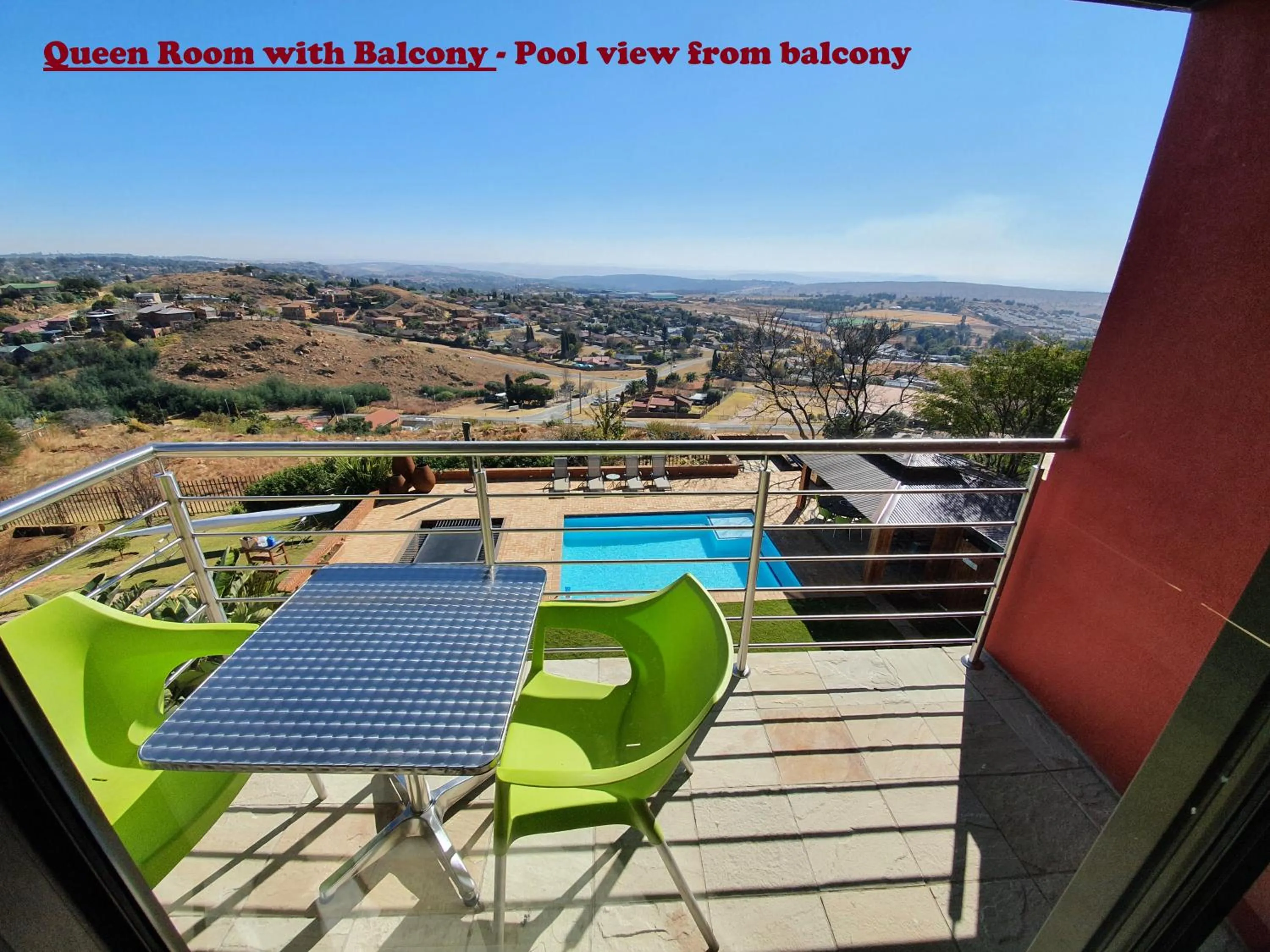 Balcony/Terrace in Weston Guest House Krugersdorp