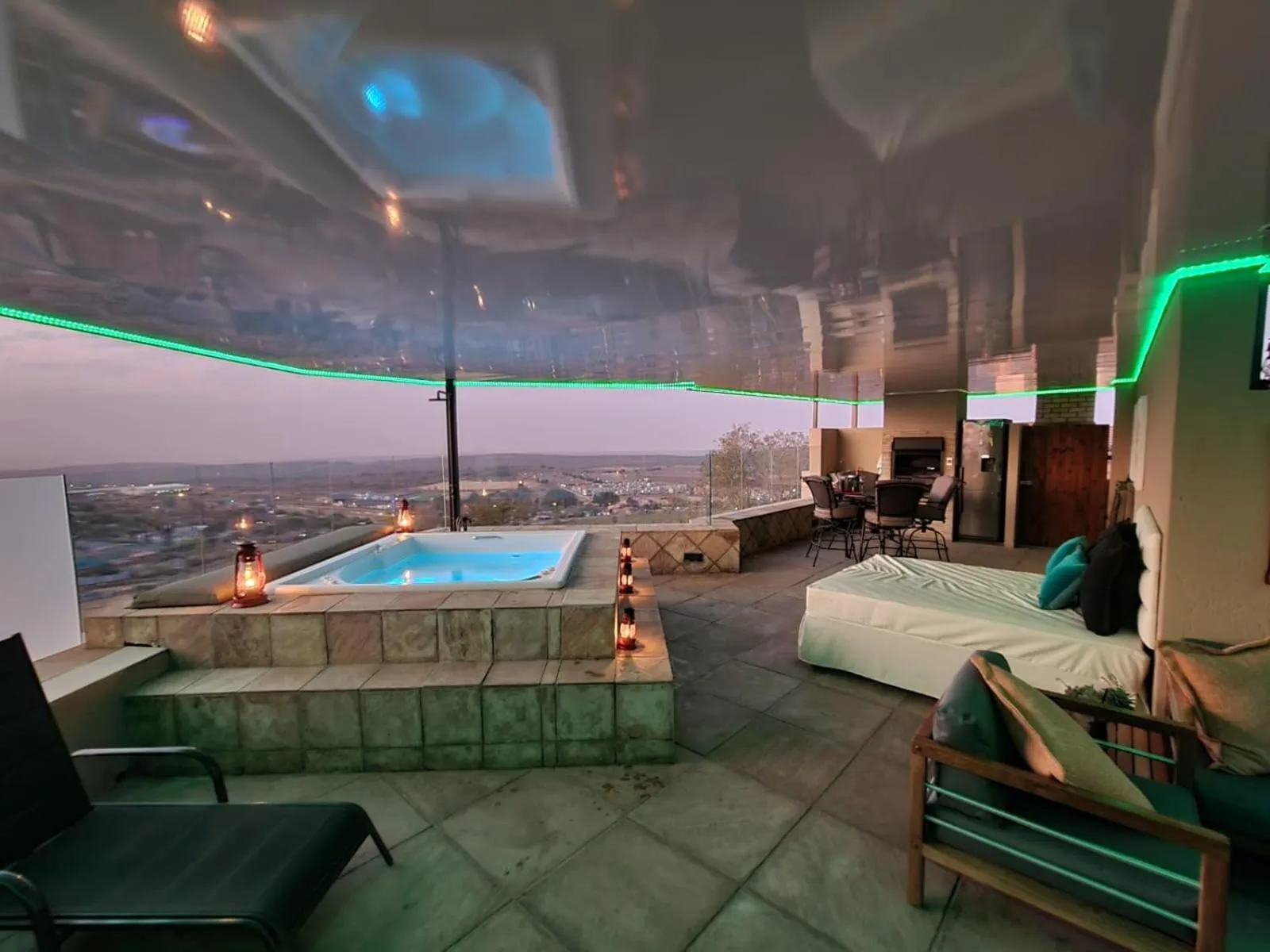 Patio in Weston Guest House Krugersdorp