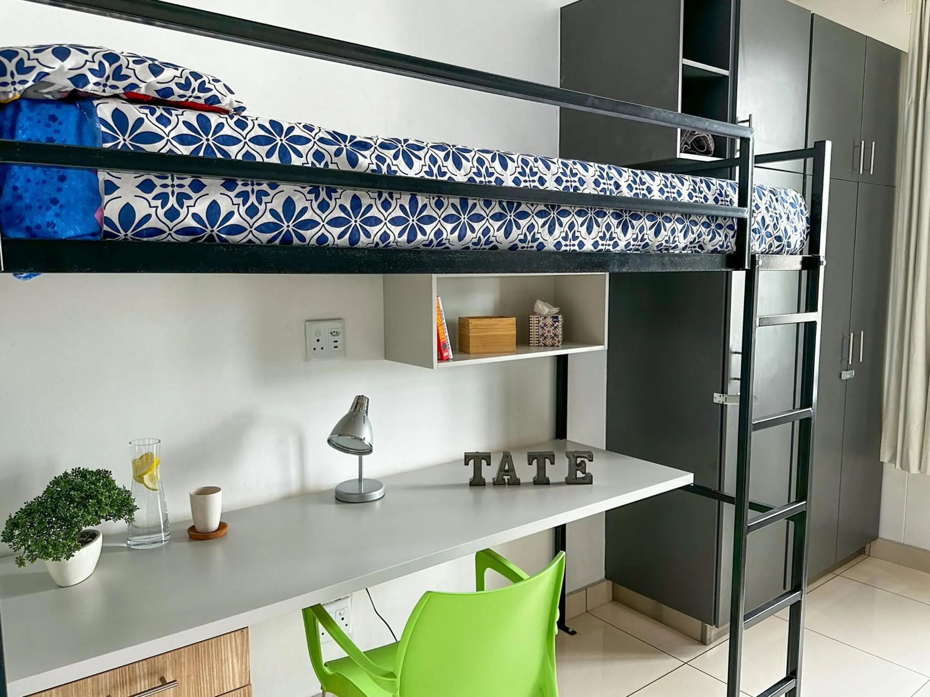 Bed in 2-Bed Dormitory Room ( Male ) in TaTe Village Bed in 2-Bed Dormitory Room ( Male ) in TaTe Village