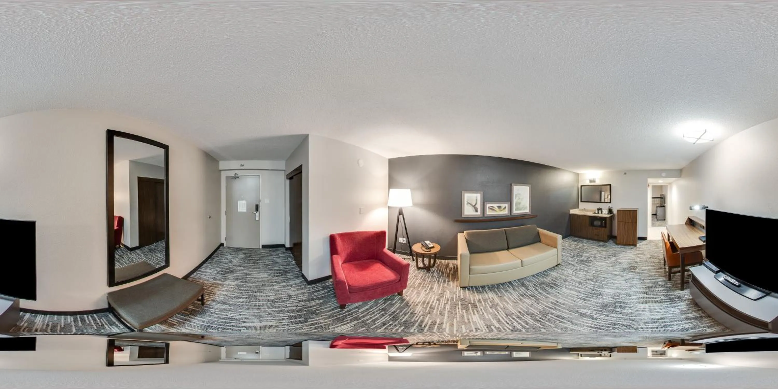 Living room in Country Inn & Suites by Radisson, Winnipeg, MB