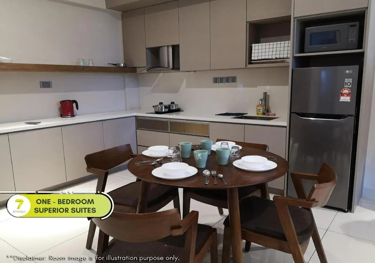 Kitchen or kitchenette in 7Stonez Suites Geo38 Genting Highlands Kitchen or kitchenette in 7Stonez Suites Geo38 Genting Highlands