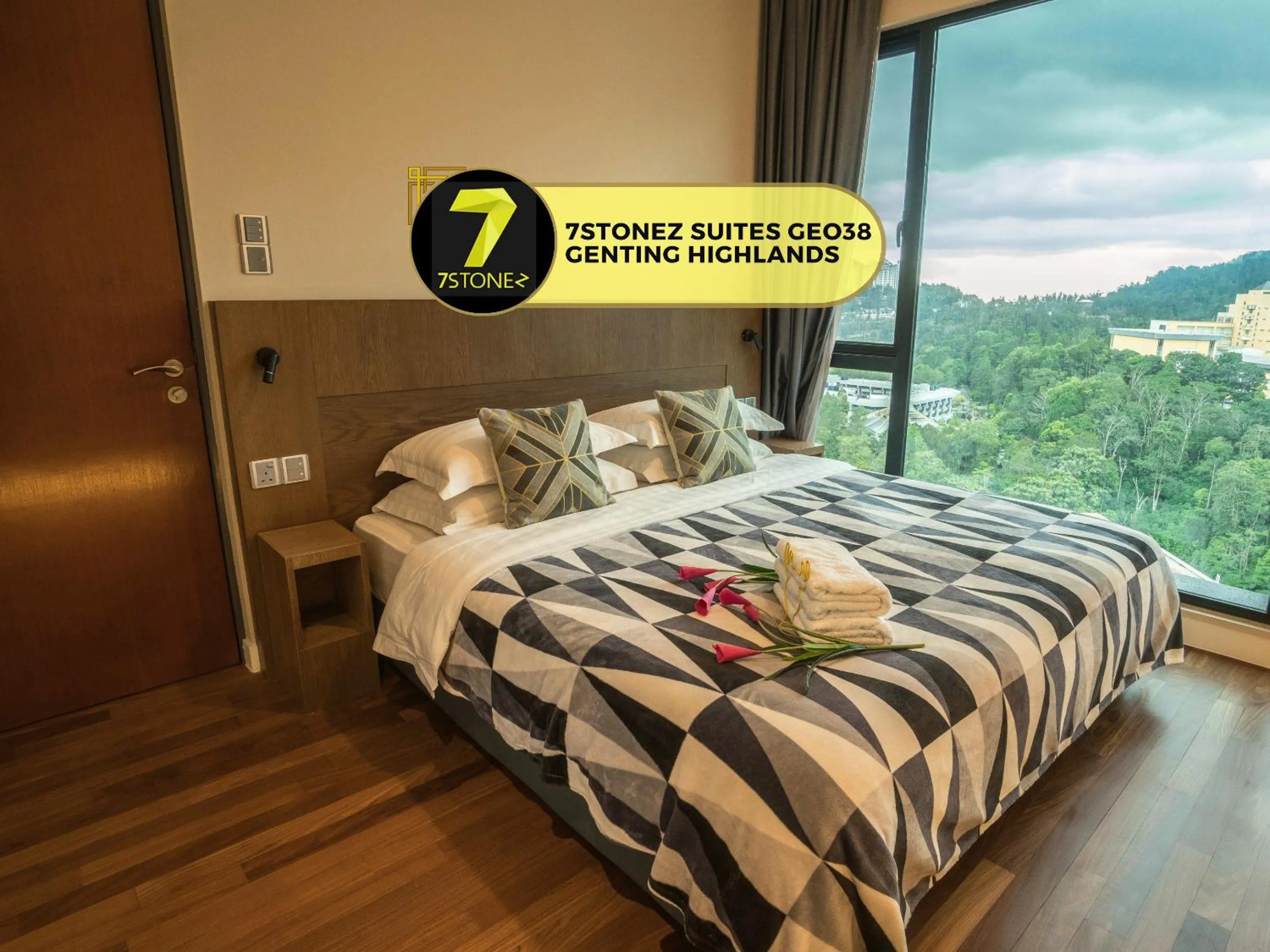 Bedroom, Bed in 7Stonez Suites Geo38 Genting Highlands