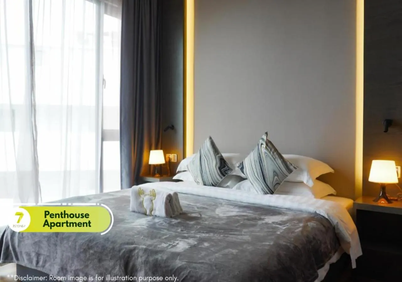 Bed in 7Stonez Suites Geo38 Genting Highlands