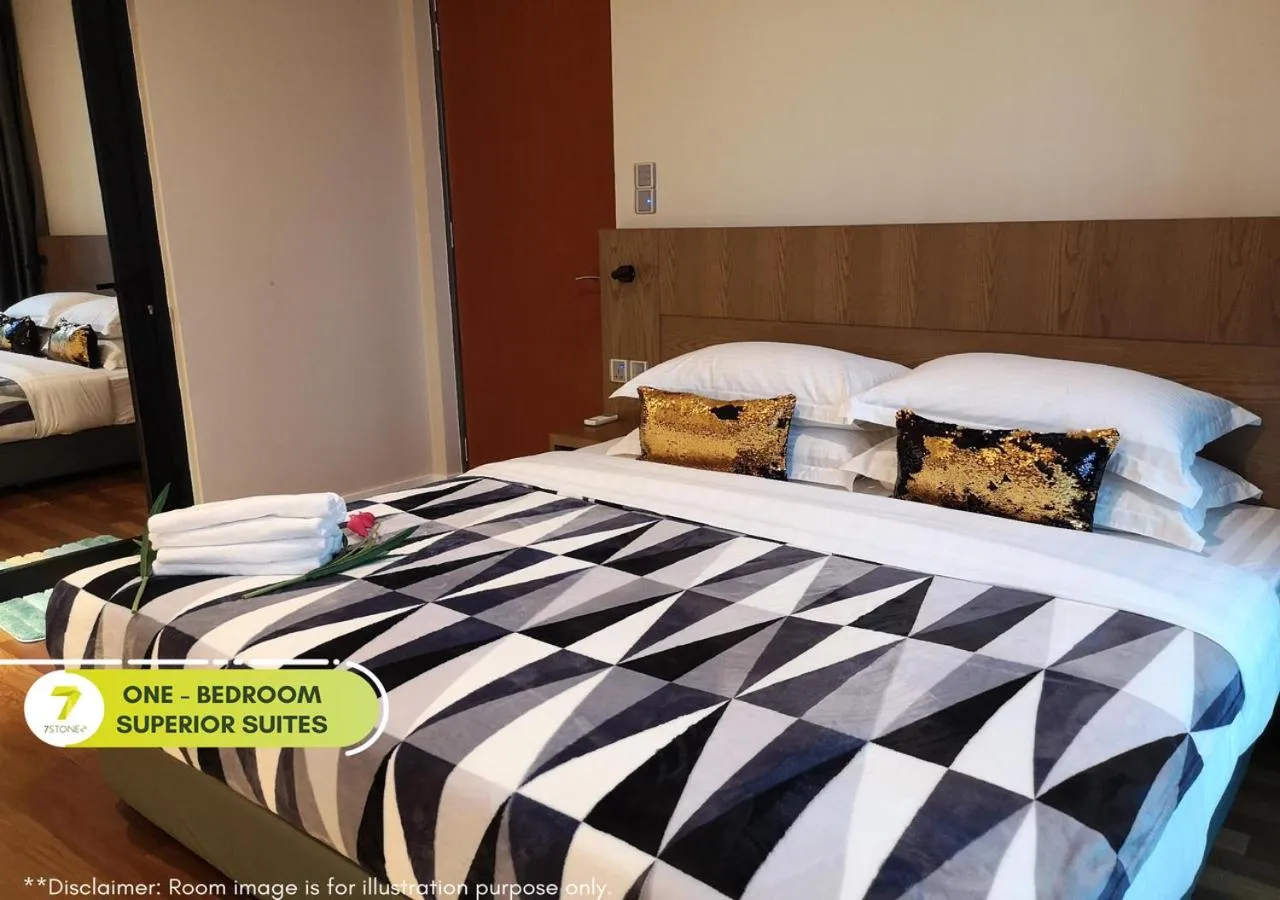 Bed in 7Stonez Suites Geo38 Genting Highlands