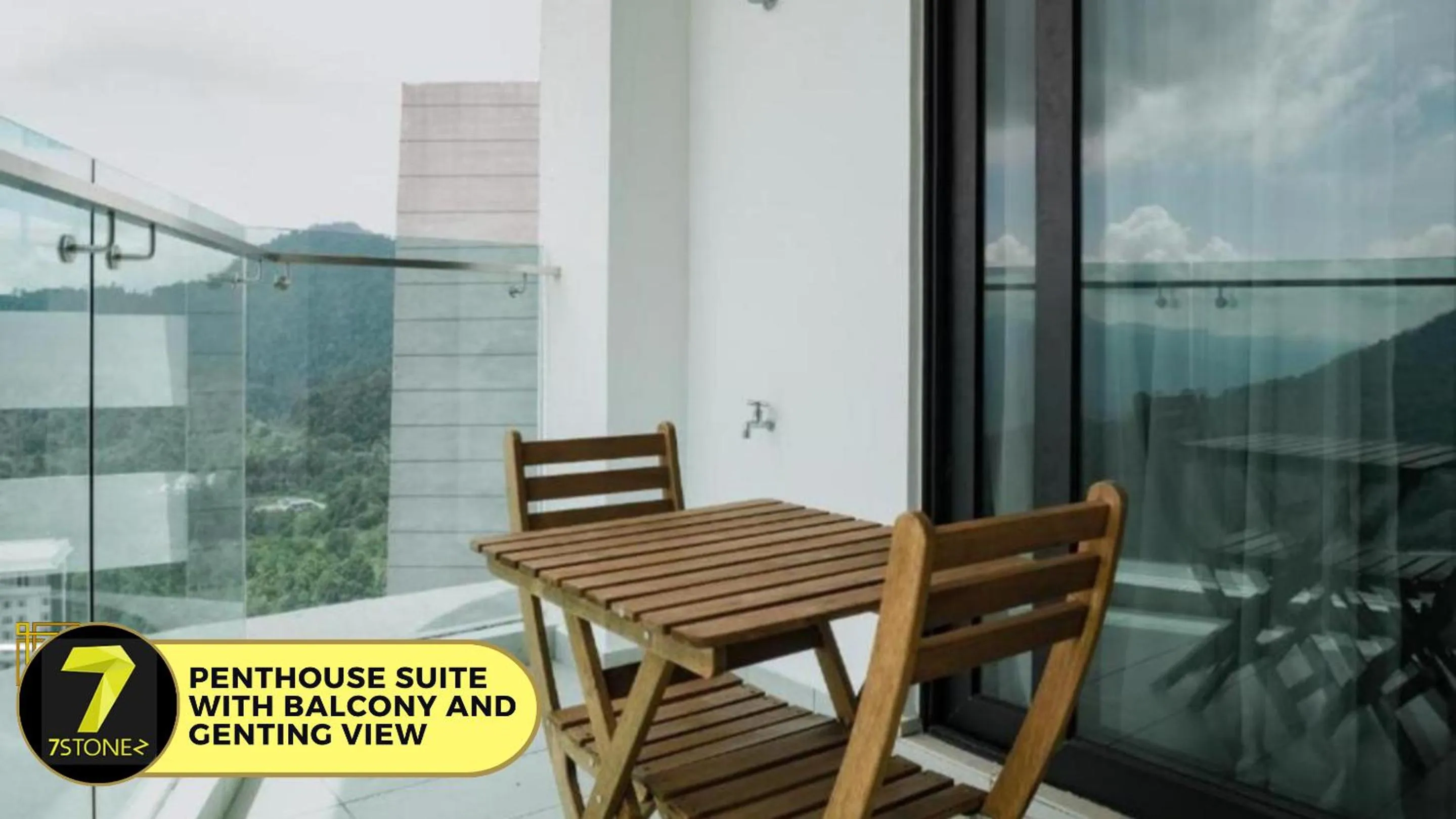 Balcony/Terrace in 7Stonez Suites Geo38 Genting Highlands