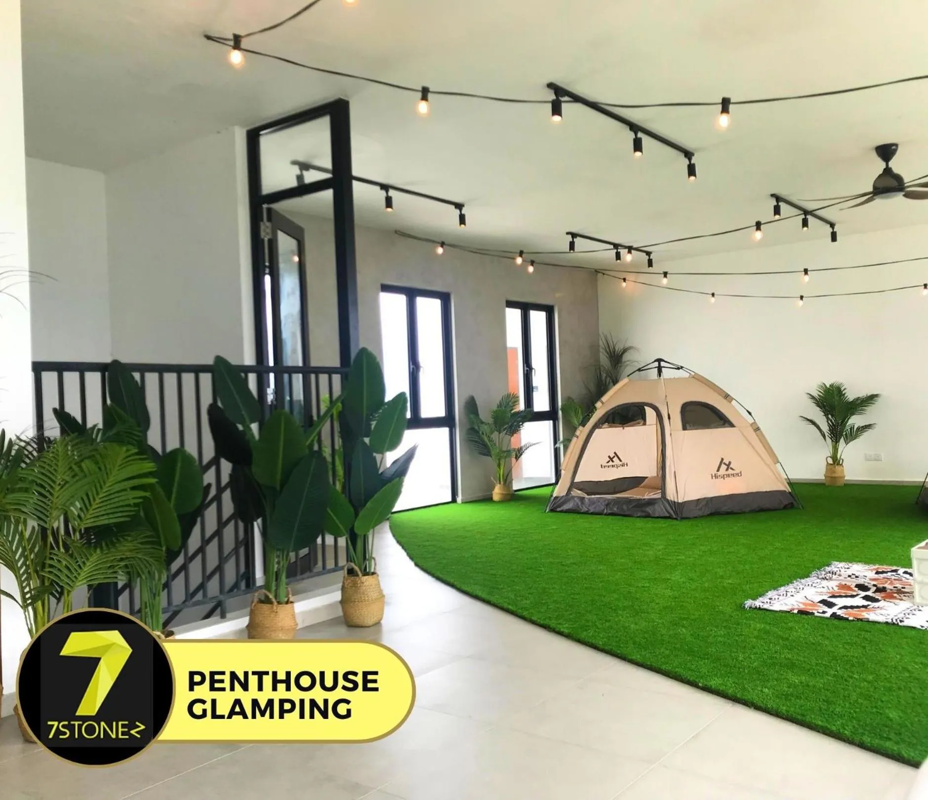 Garden view in 7Stonez Suites Geo38 Genting Highlands