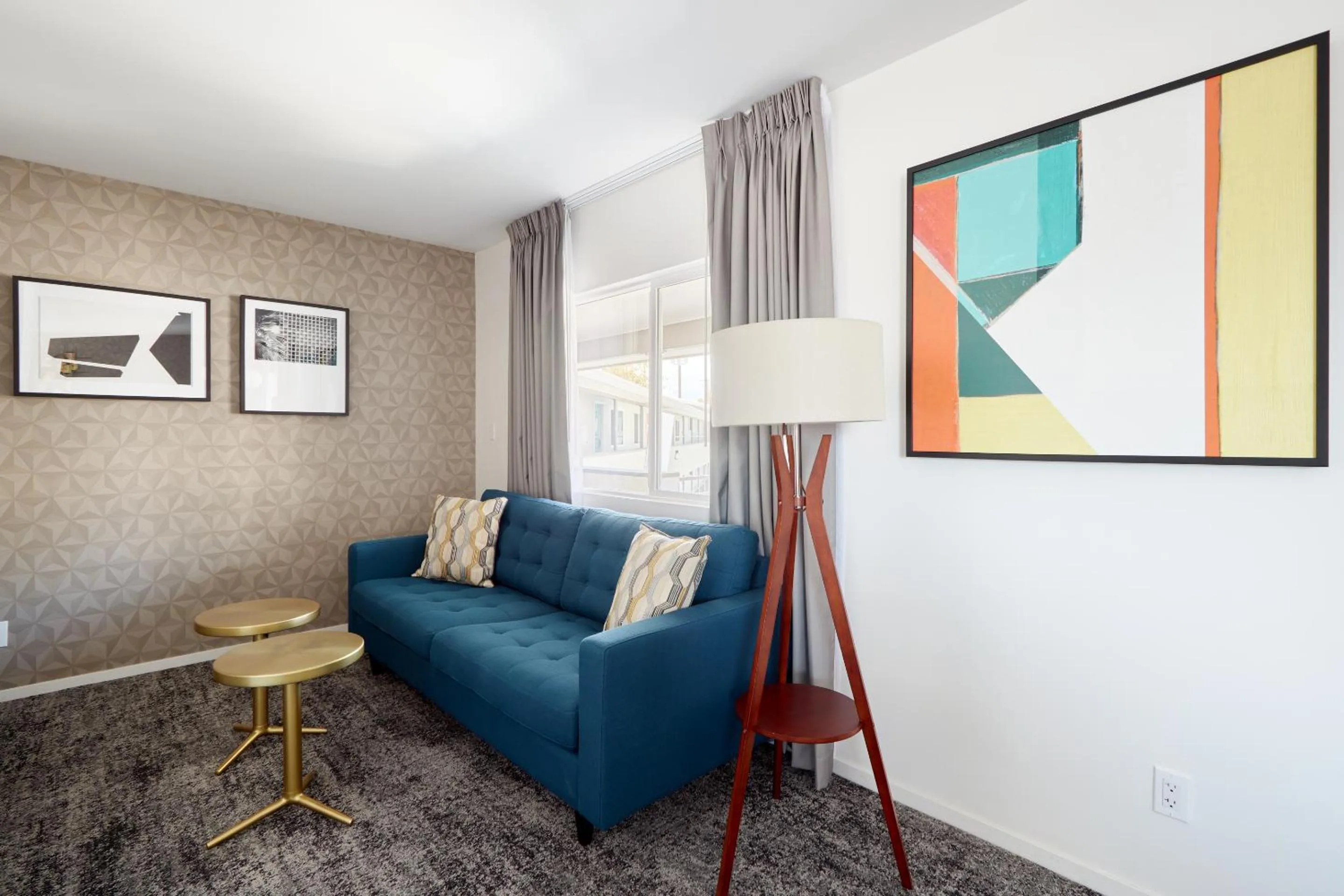 Living room in The Cole