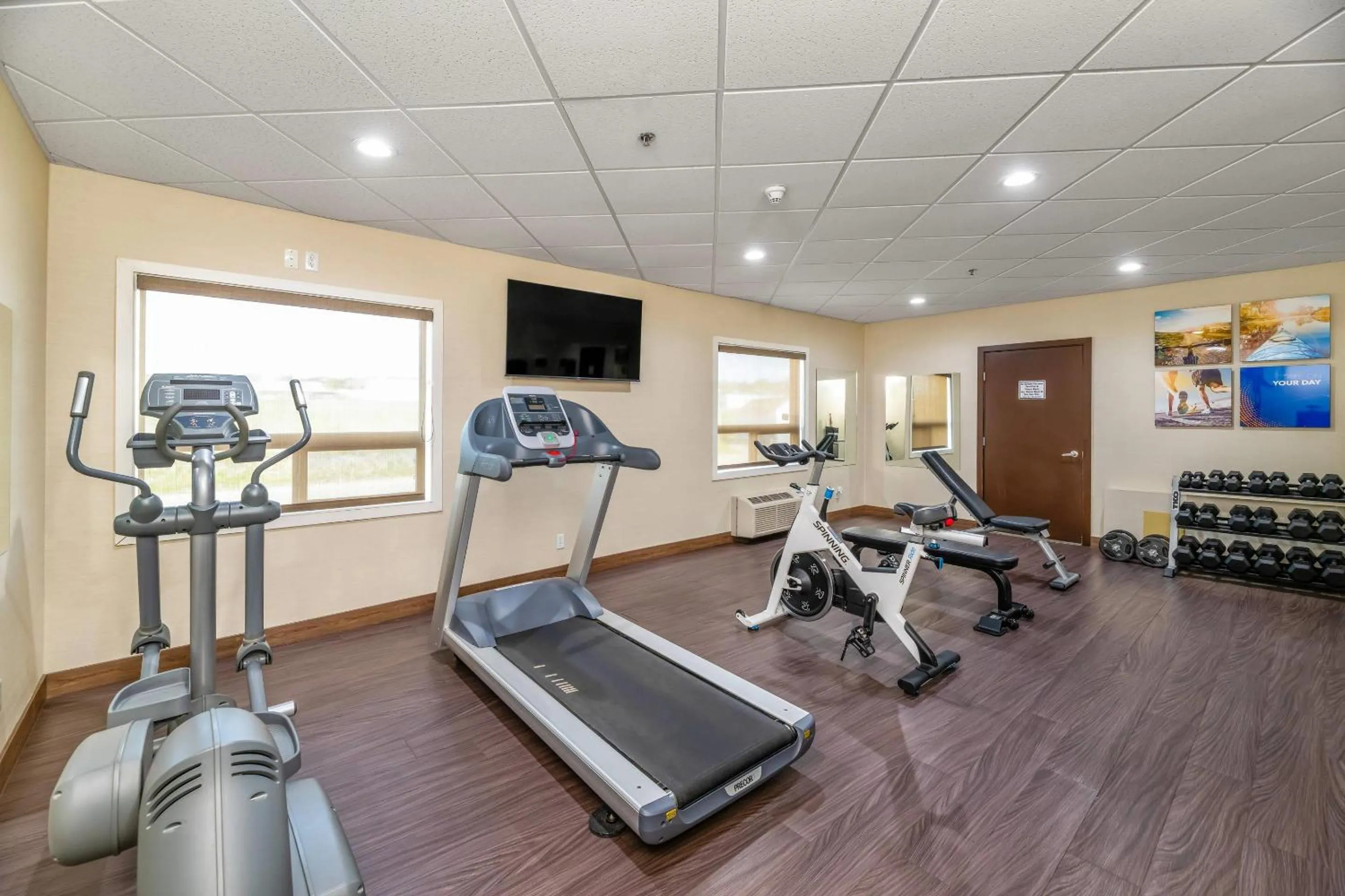 Fitness centre/facilities in Comfort Inn