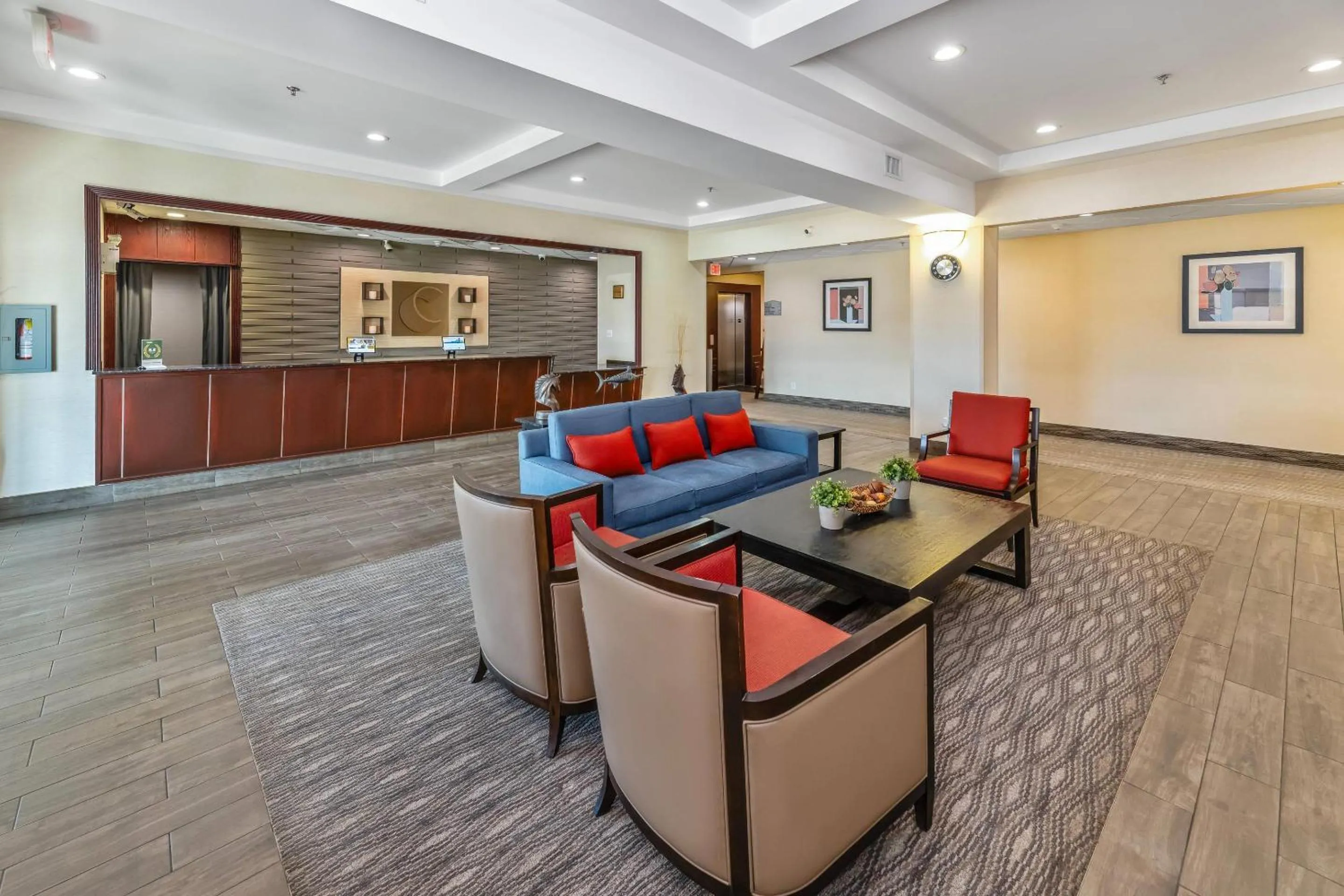 Lobby or reception in Comfort Inn