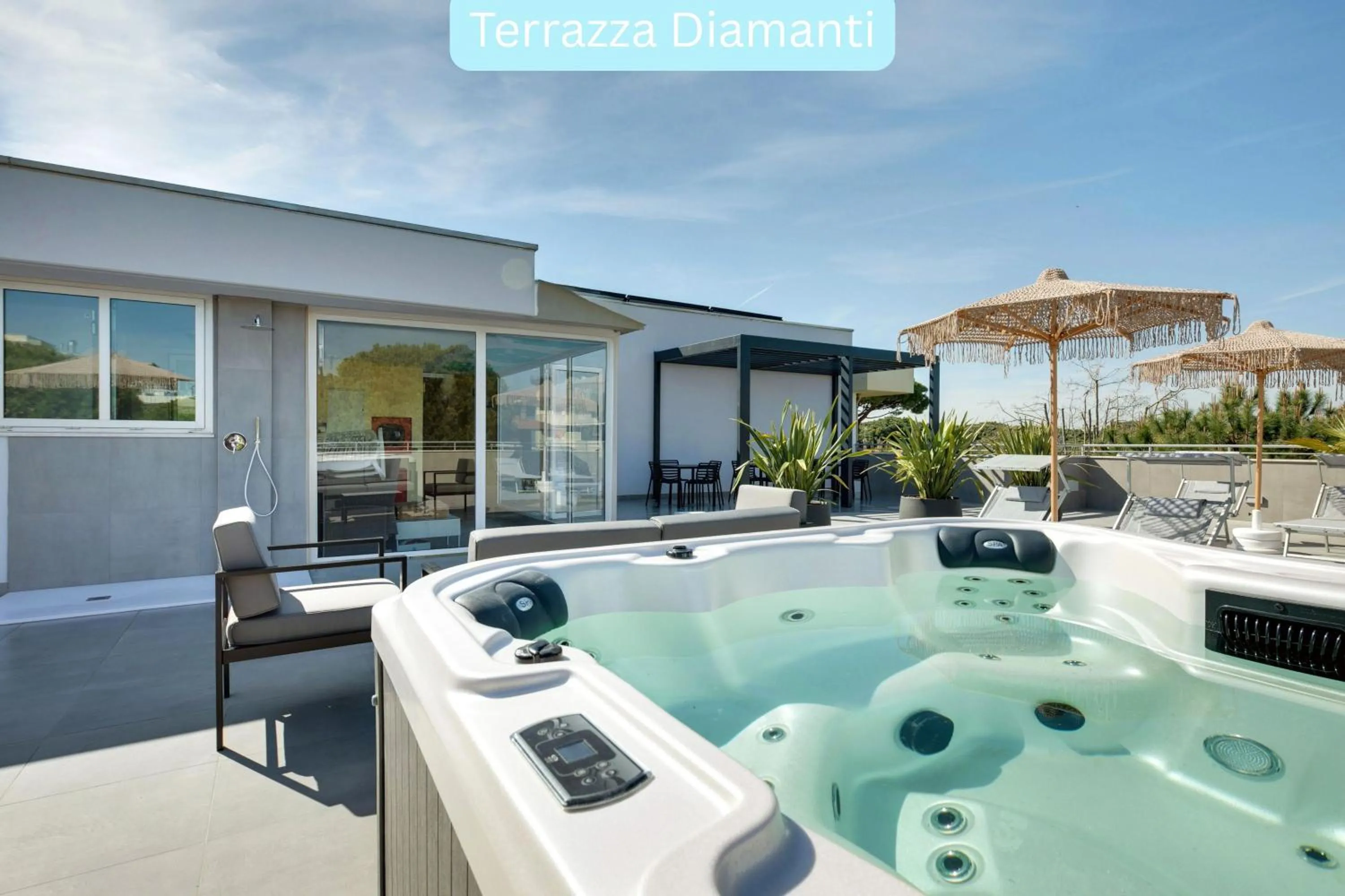 Hot Tub in Mansarda Diamanti - Siroli Collection