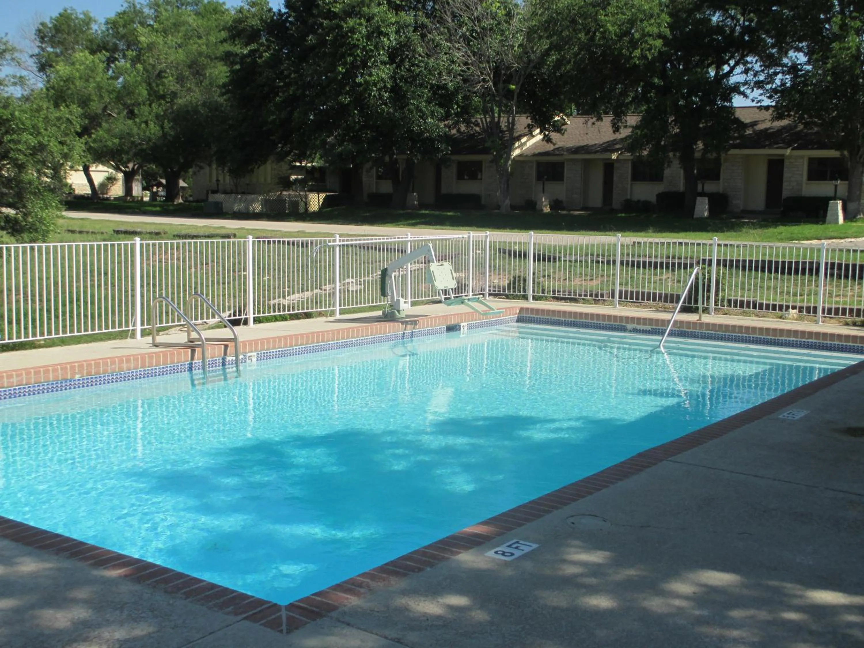 Swimming pool in The Shores at Lake Travis