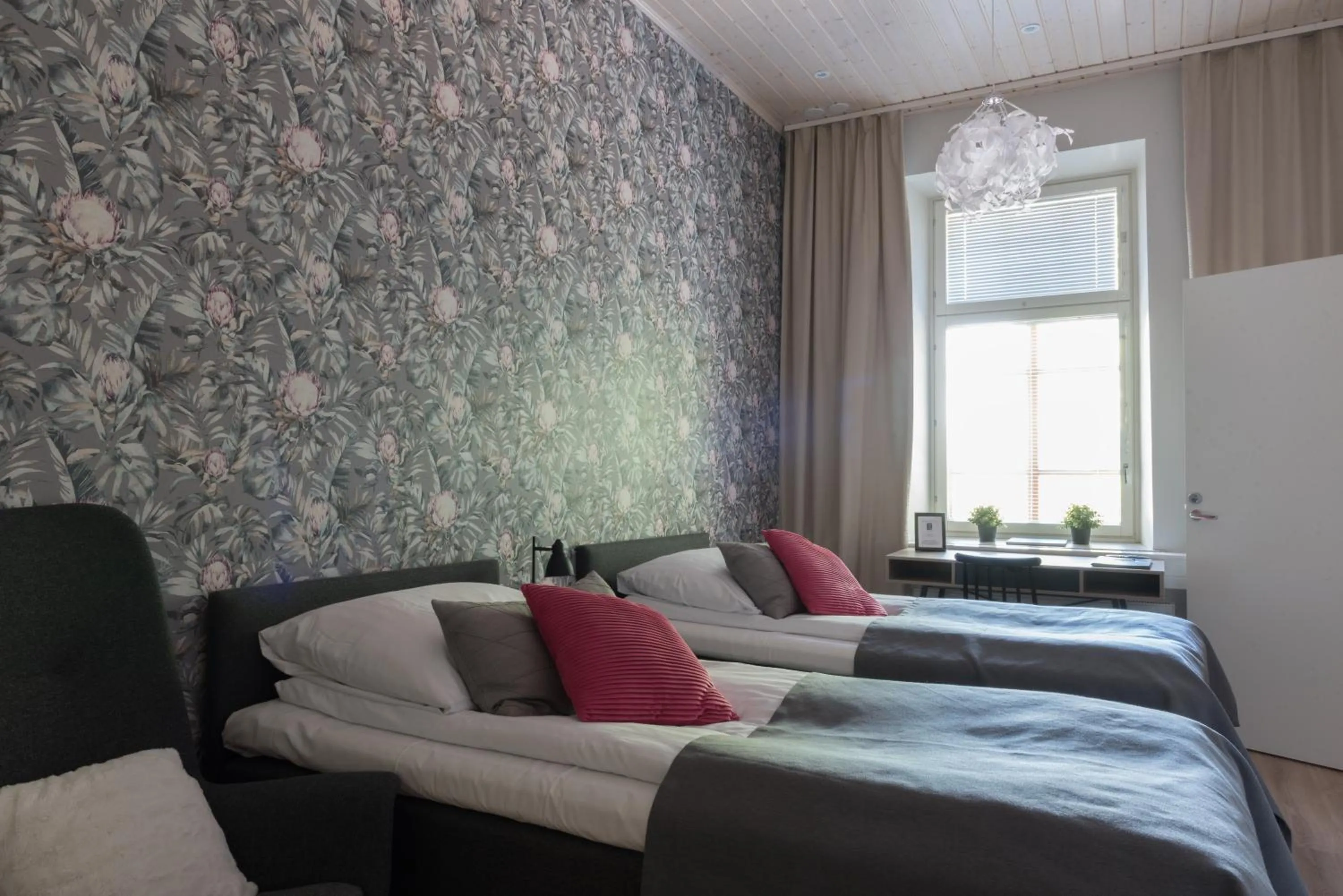 Bed in Hotelli Rakuuna