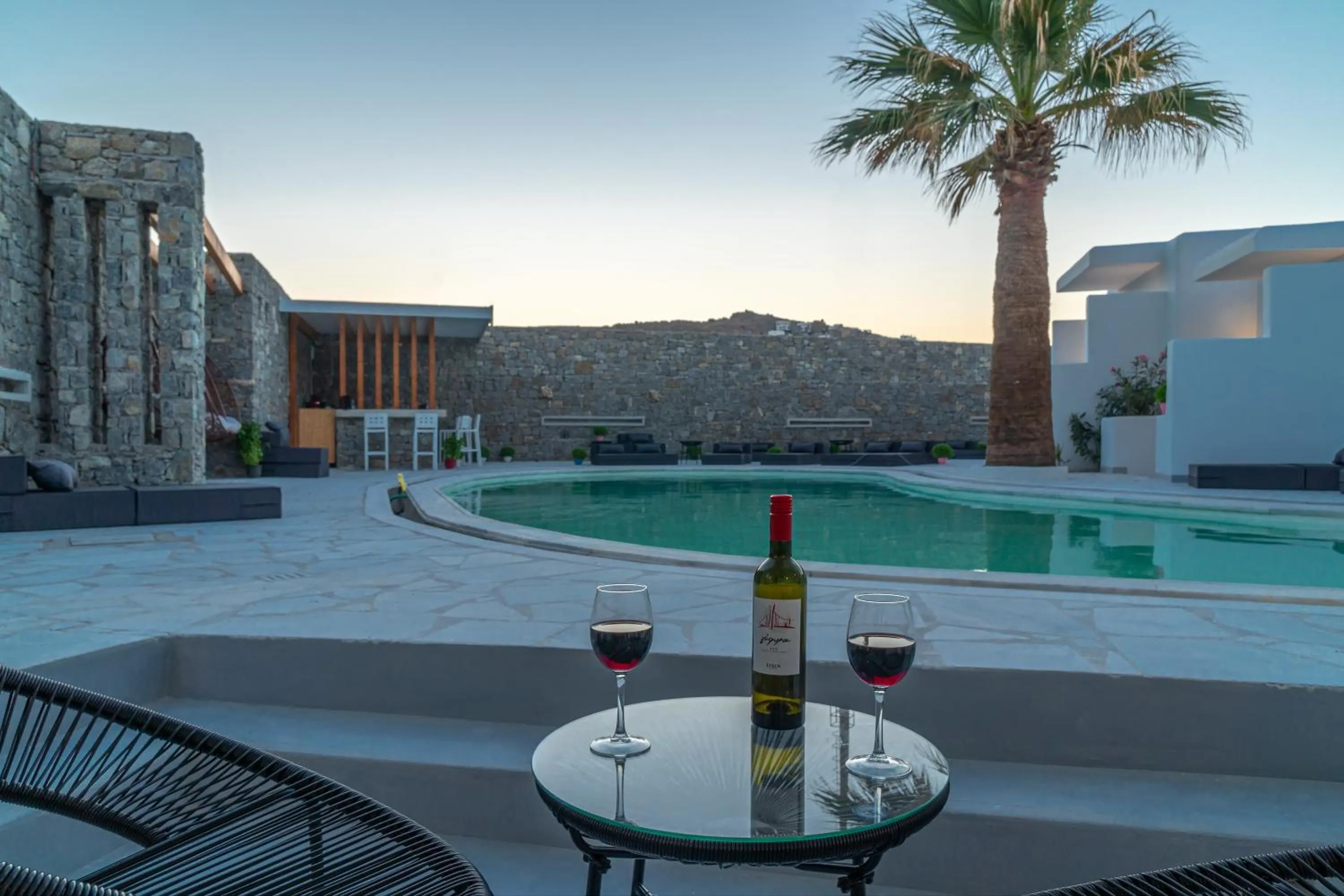 Swimming pool in Omnia Mykonos Boutique Hotel & Suites