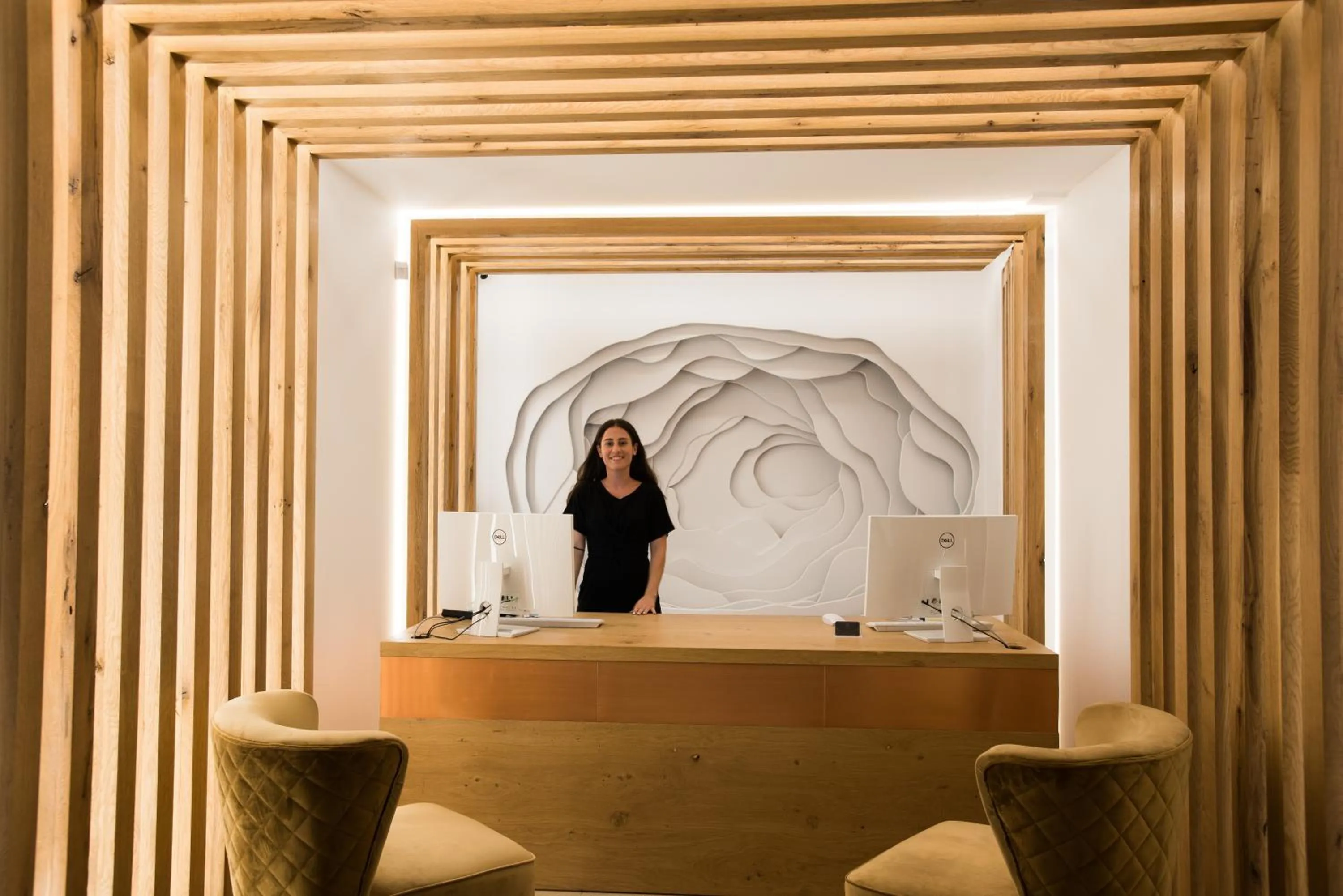 Lobby or reception in Omnia Mykonos Boutique Hotel & Suites
