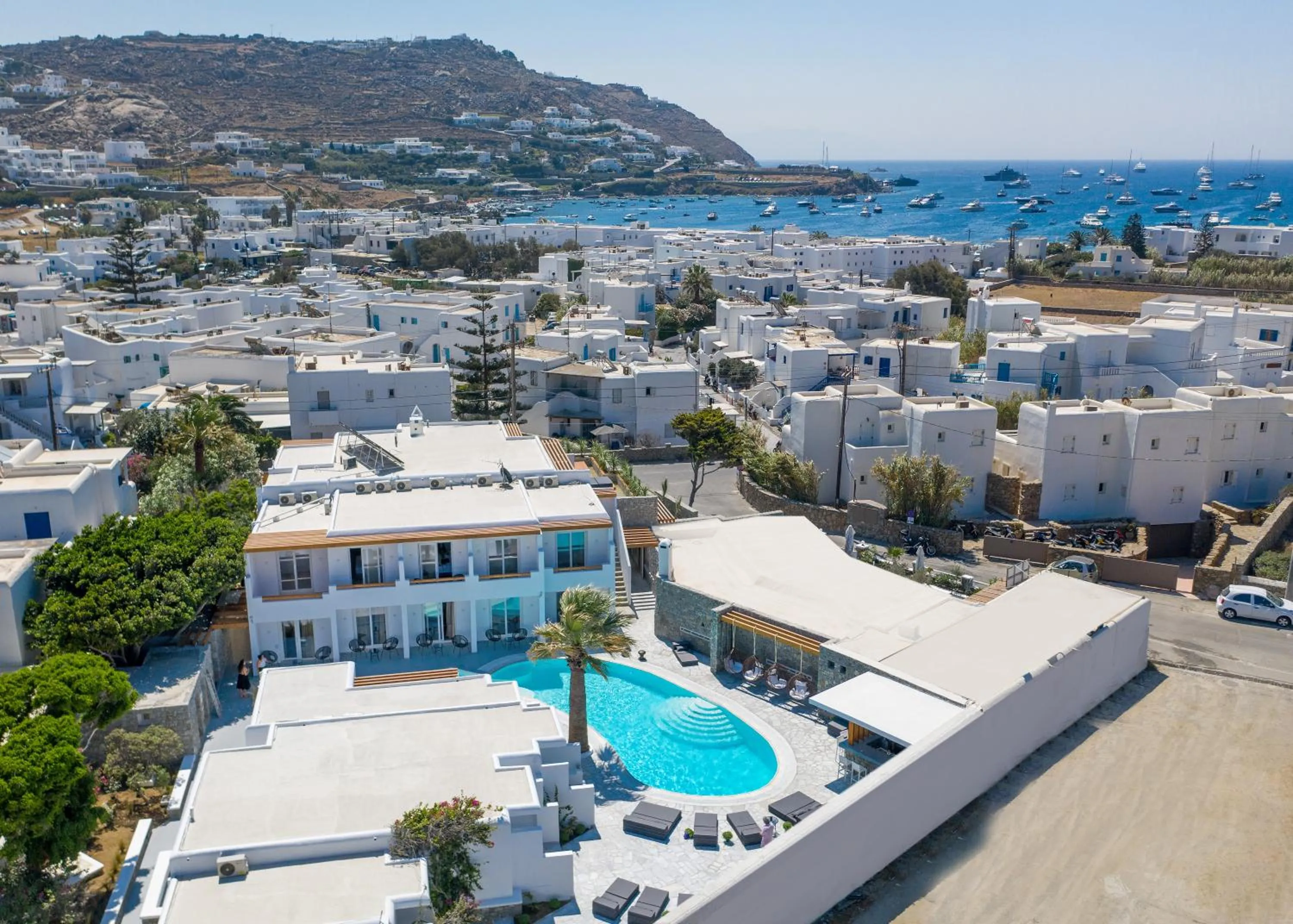 Bird's eye view in Omnia Mykonos Boutique Hotel & Suites