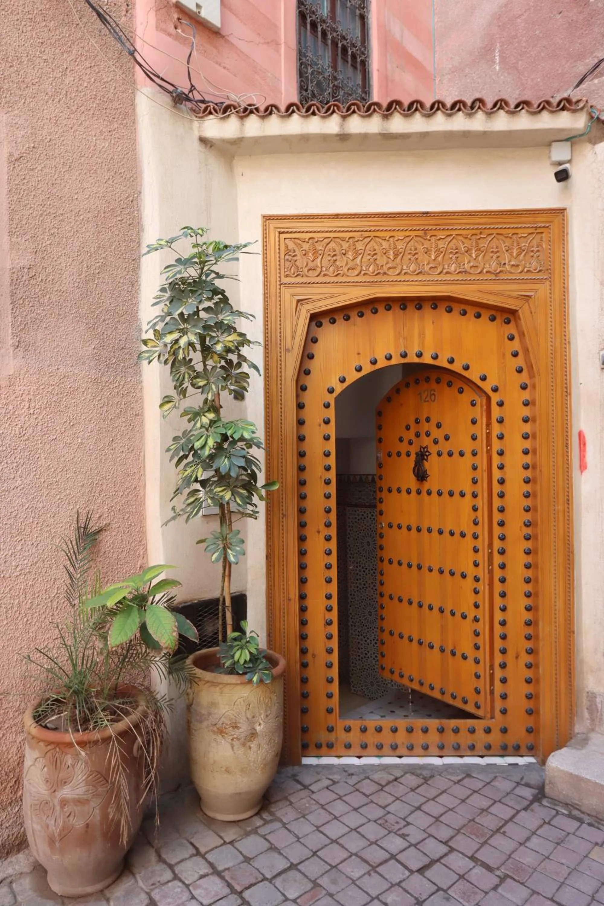 Facade/entrance in Riad Dwiriyat My Teib