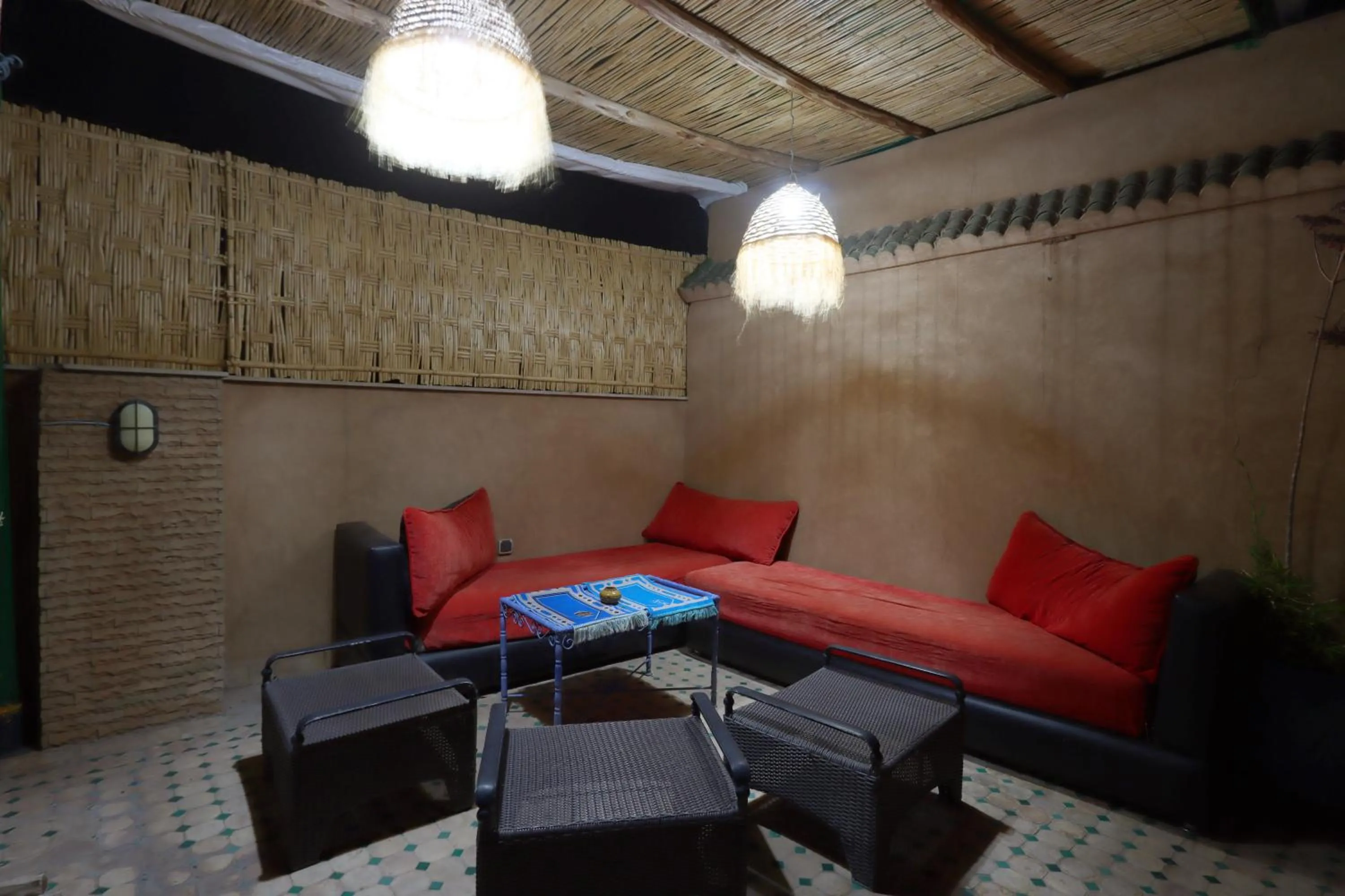 Patio in Riad Dwiriyat My Teib