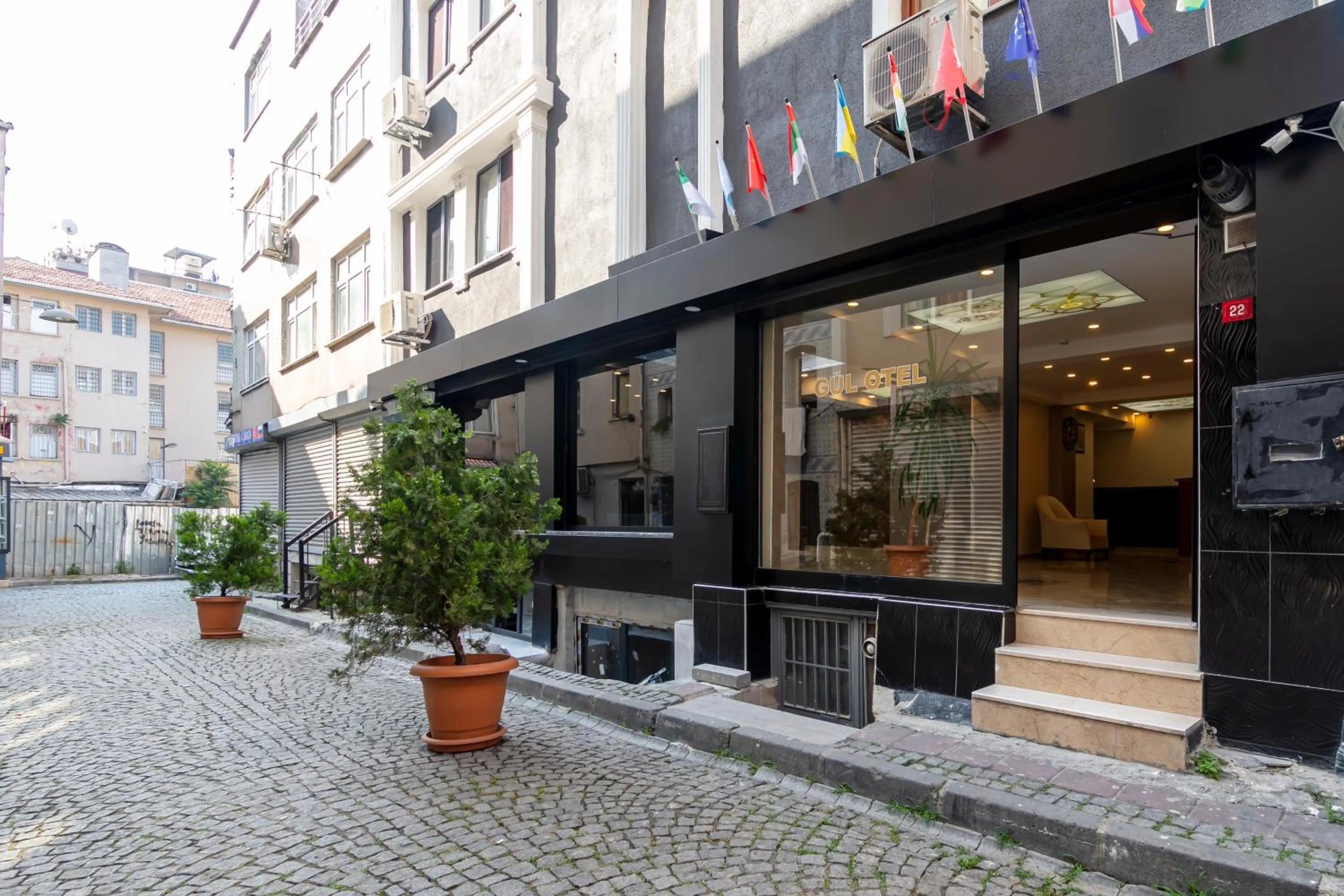 Facade/entrance in Gul Otel