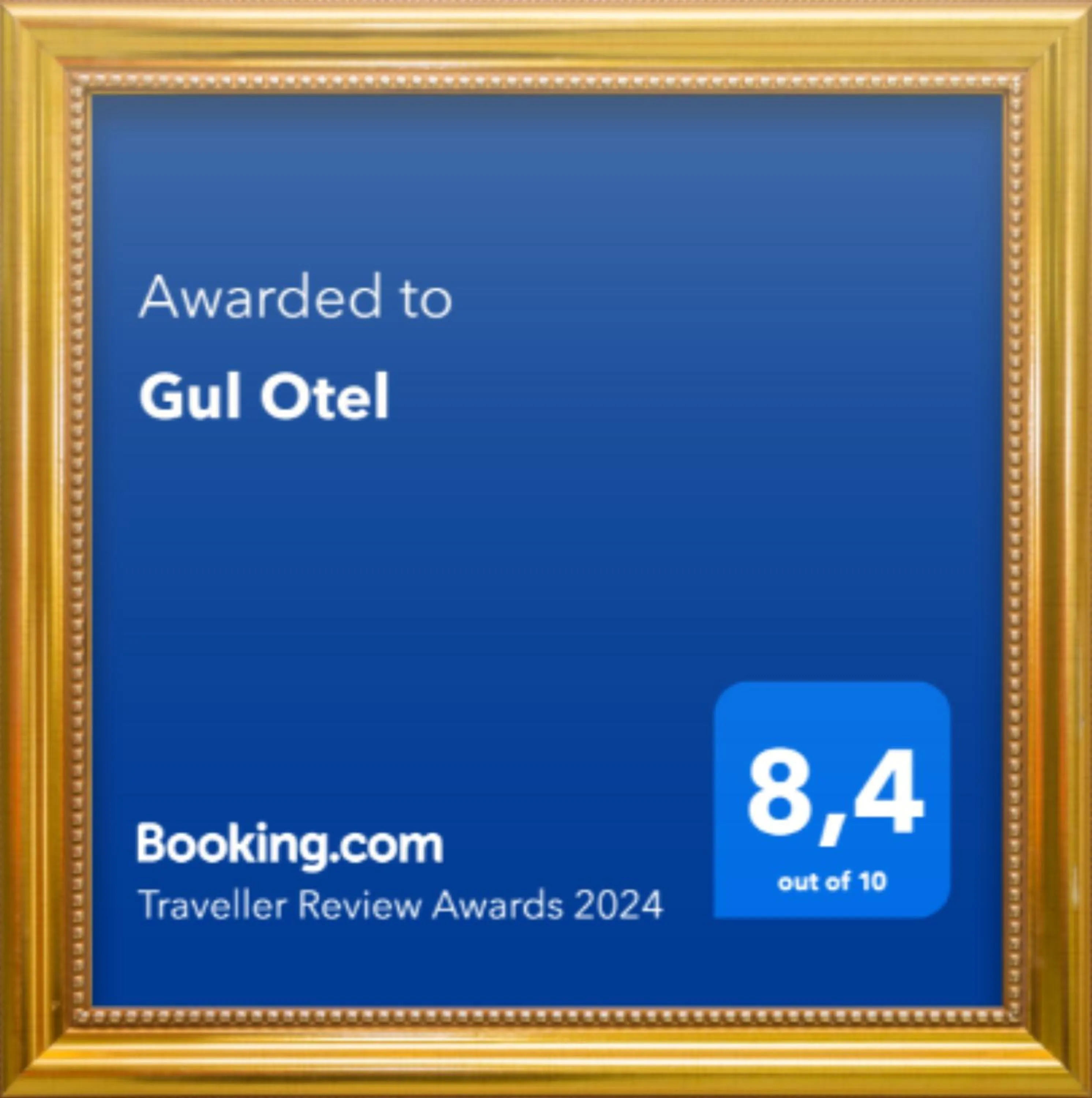 Logo/Certificate/Sign in Gul Otel