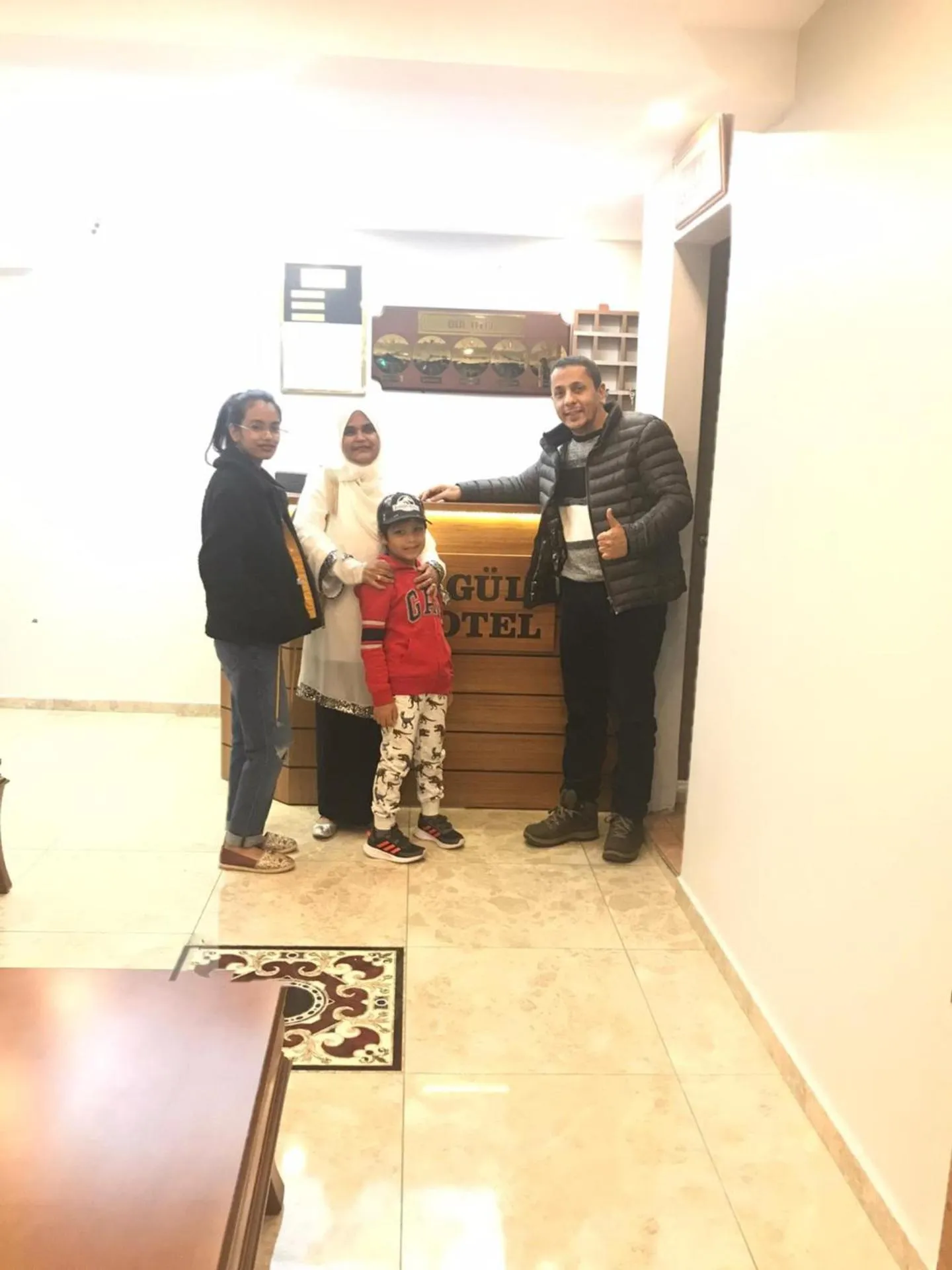 group of guests in Gul Otel