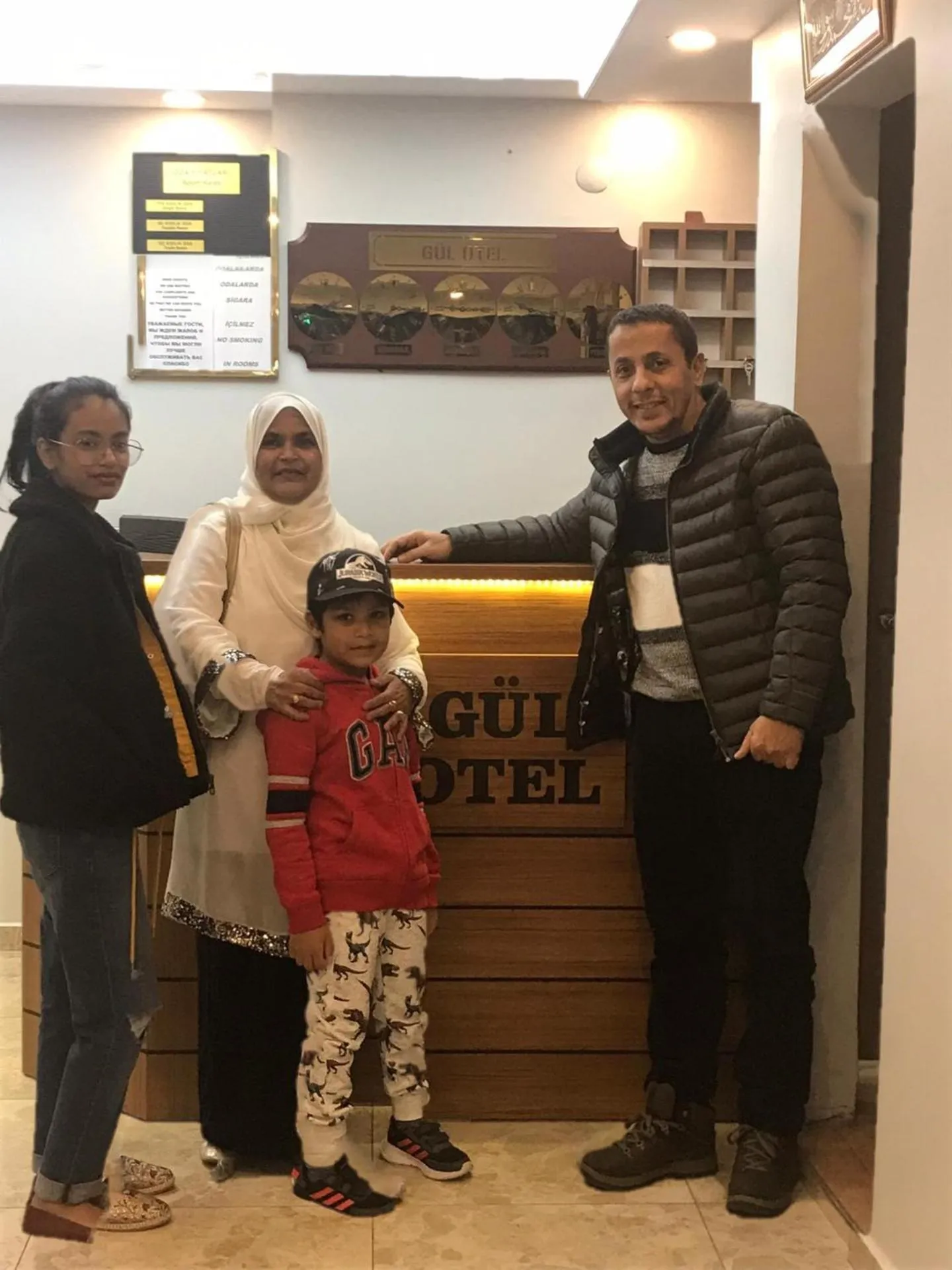 group of guests in Gul Otel