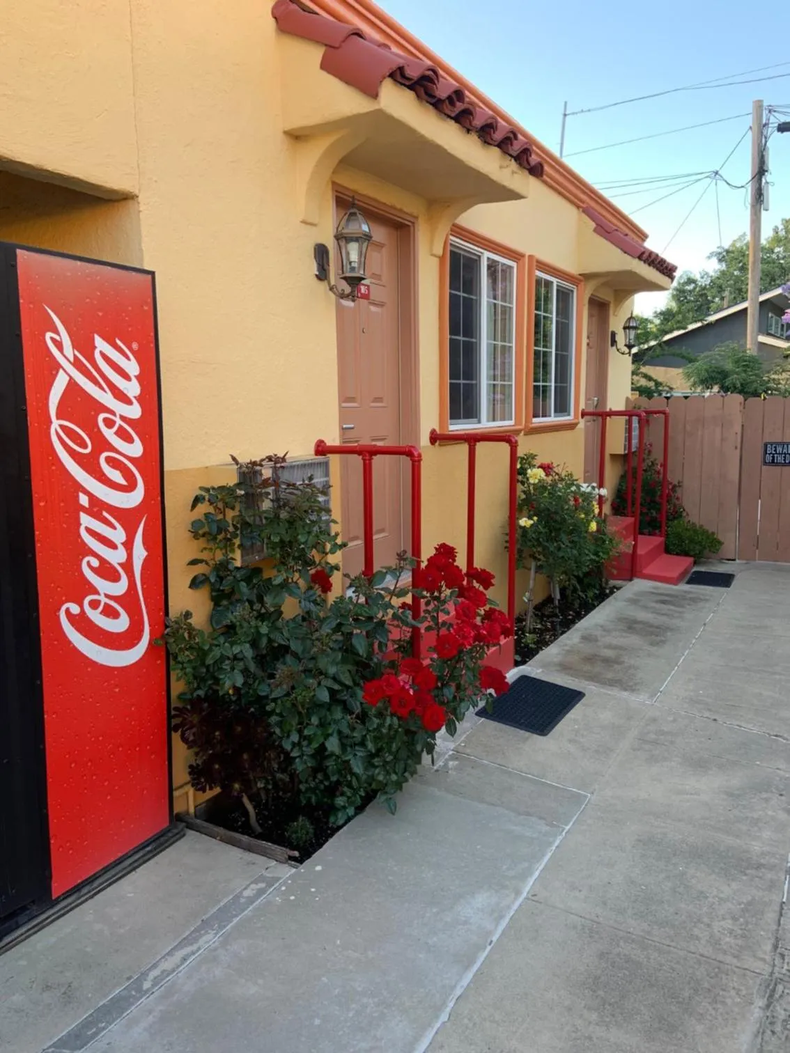 Property building in Budget Motel